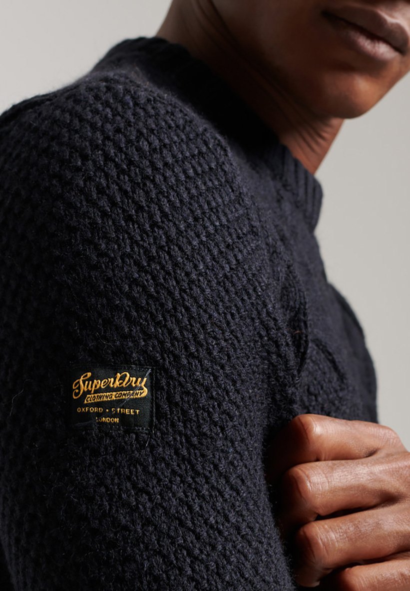 CABLE CREW NECK- Jumper