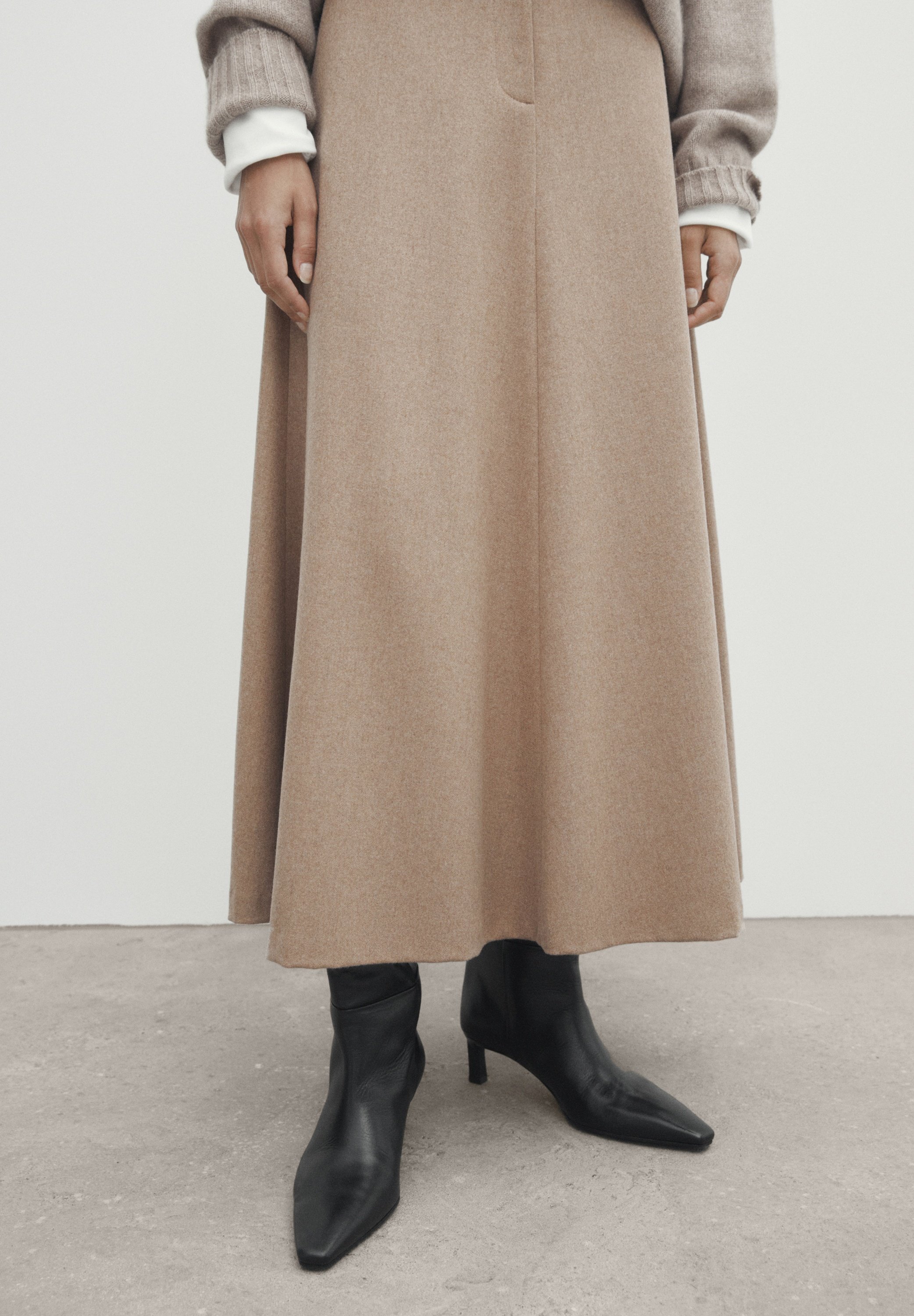 FLARED BLEND - A-line skirt