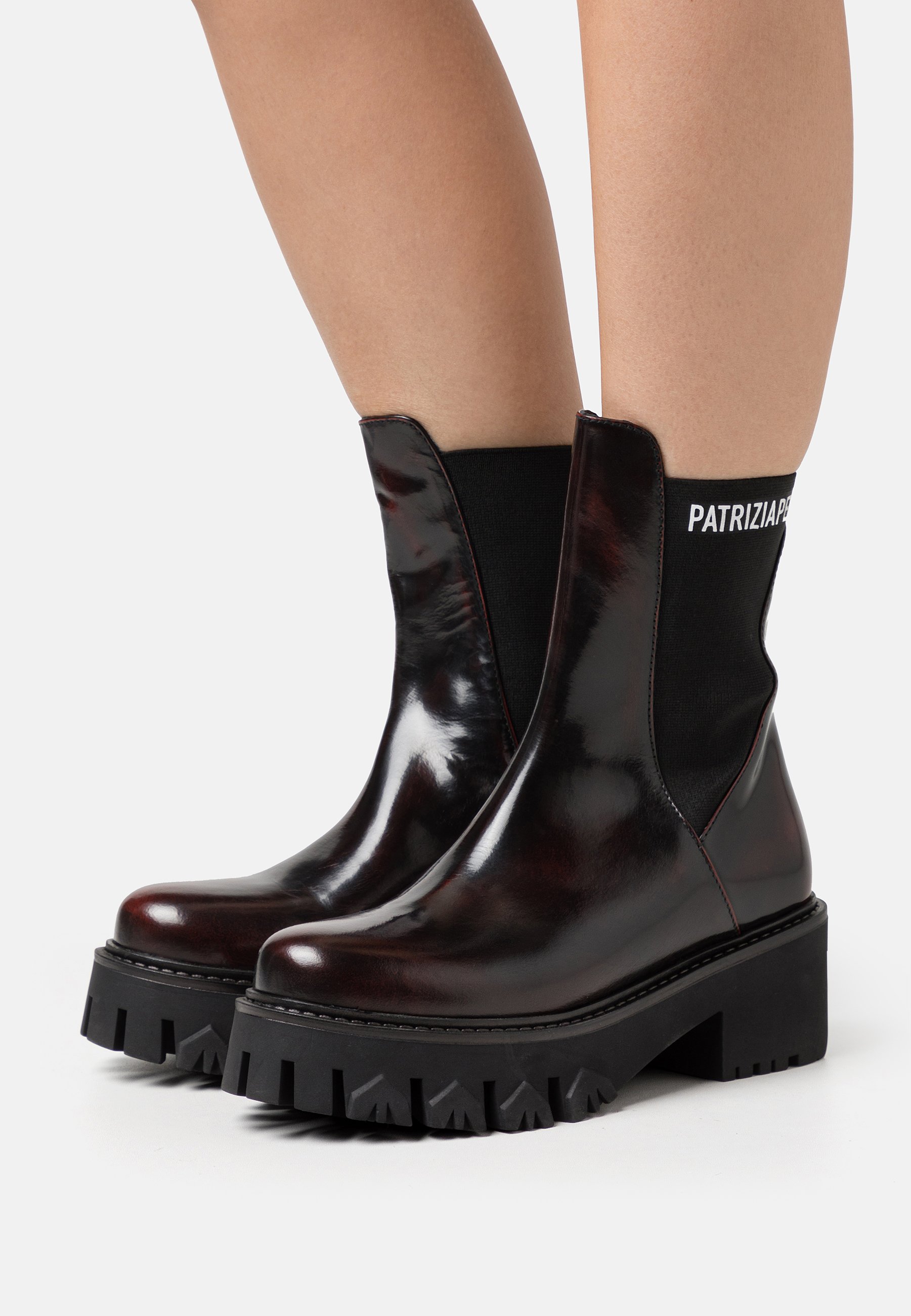 Platform ankle boots