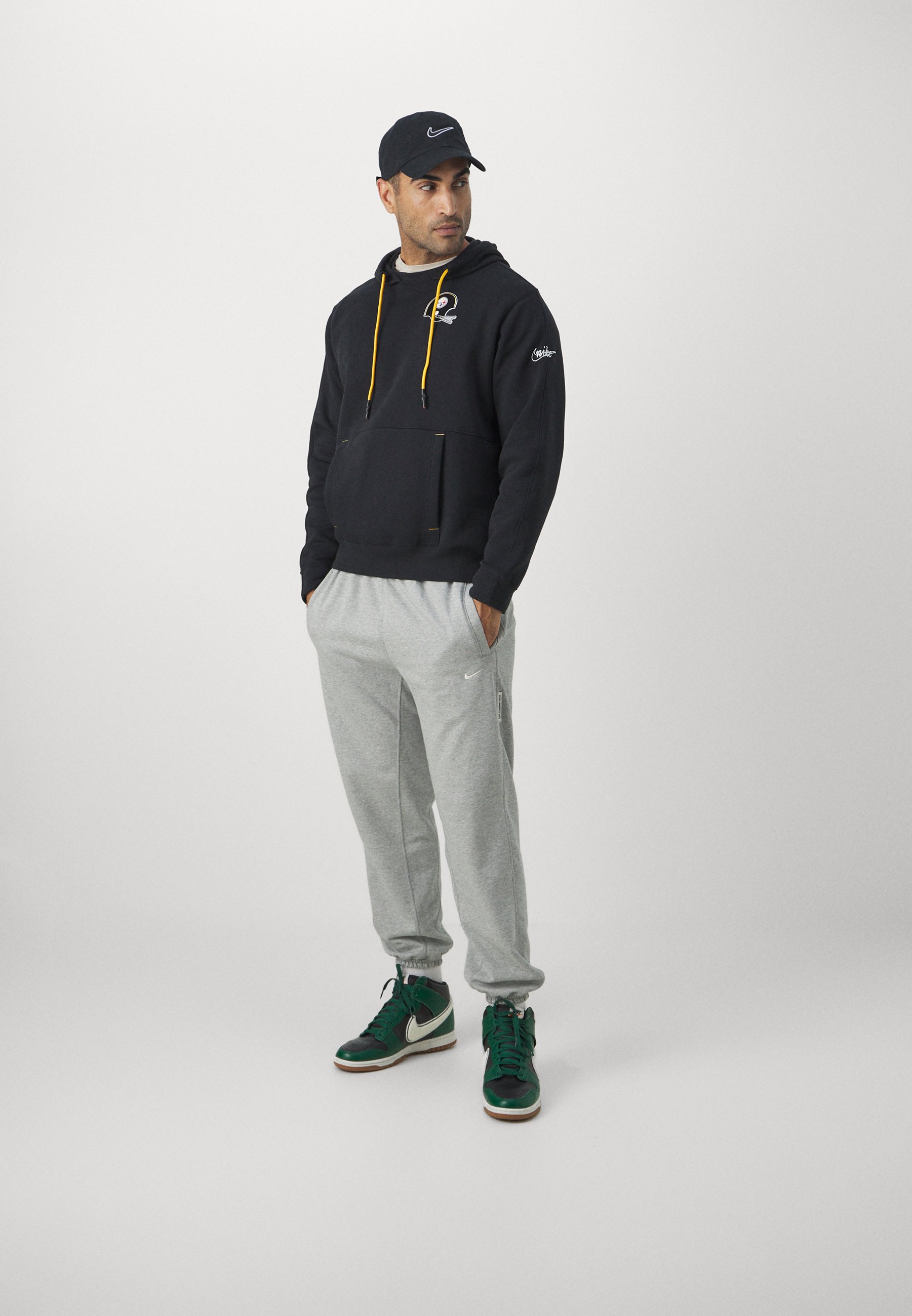 NFL PITTSBURGH STEELERS OVERSIZE HEAVY HOODIE - Club wear