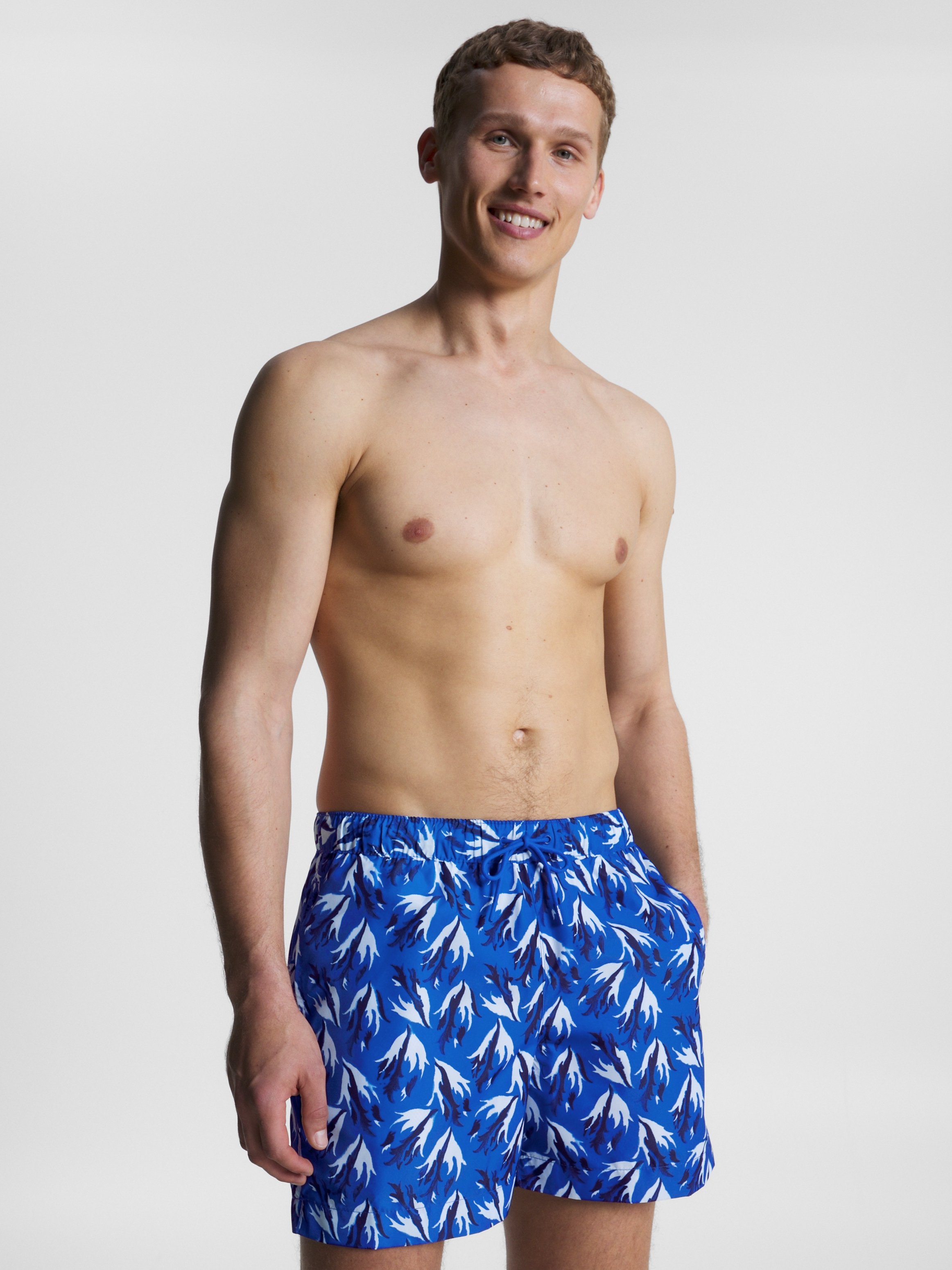 MEDIUM DRAWSTRING PRINT - Swimming shorts