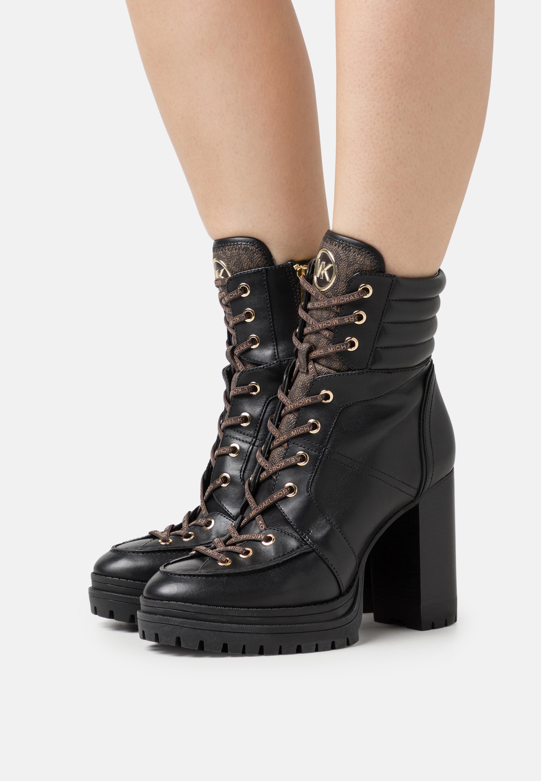 YVONNE- Lace-up ankle boots