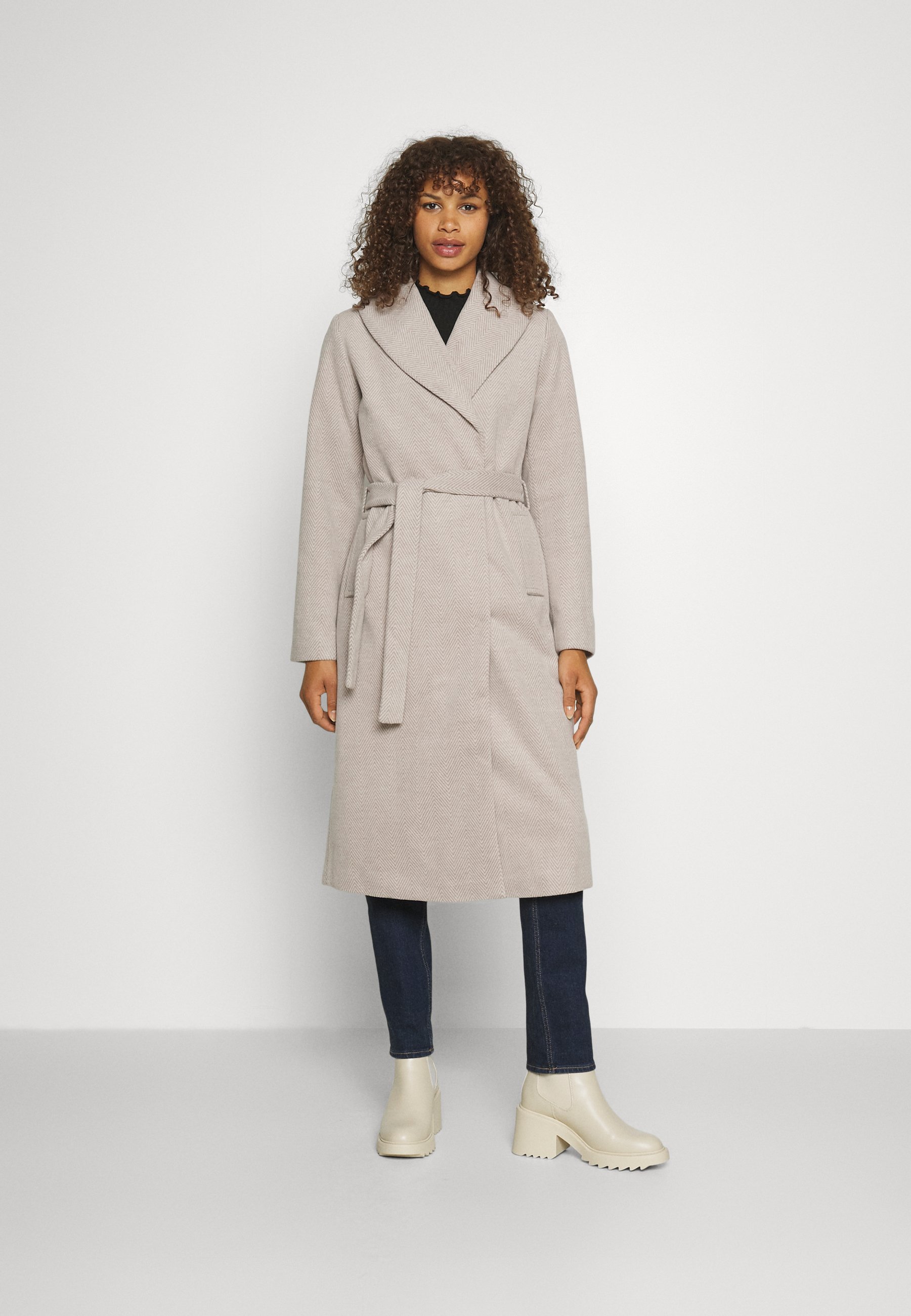 ONLSILLE LONG WRAP COAT - Classic coat
