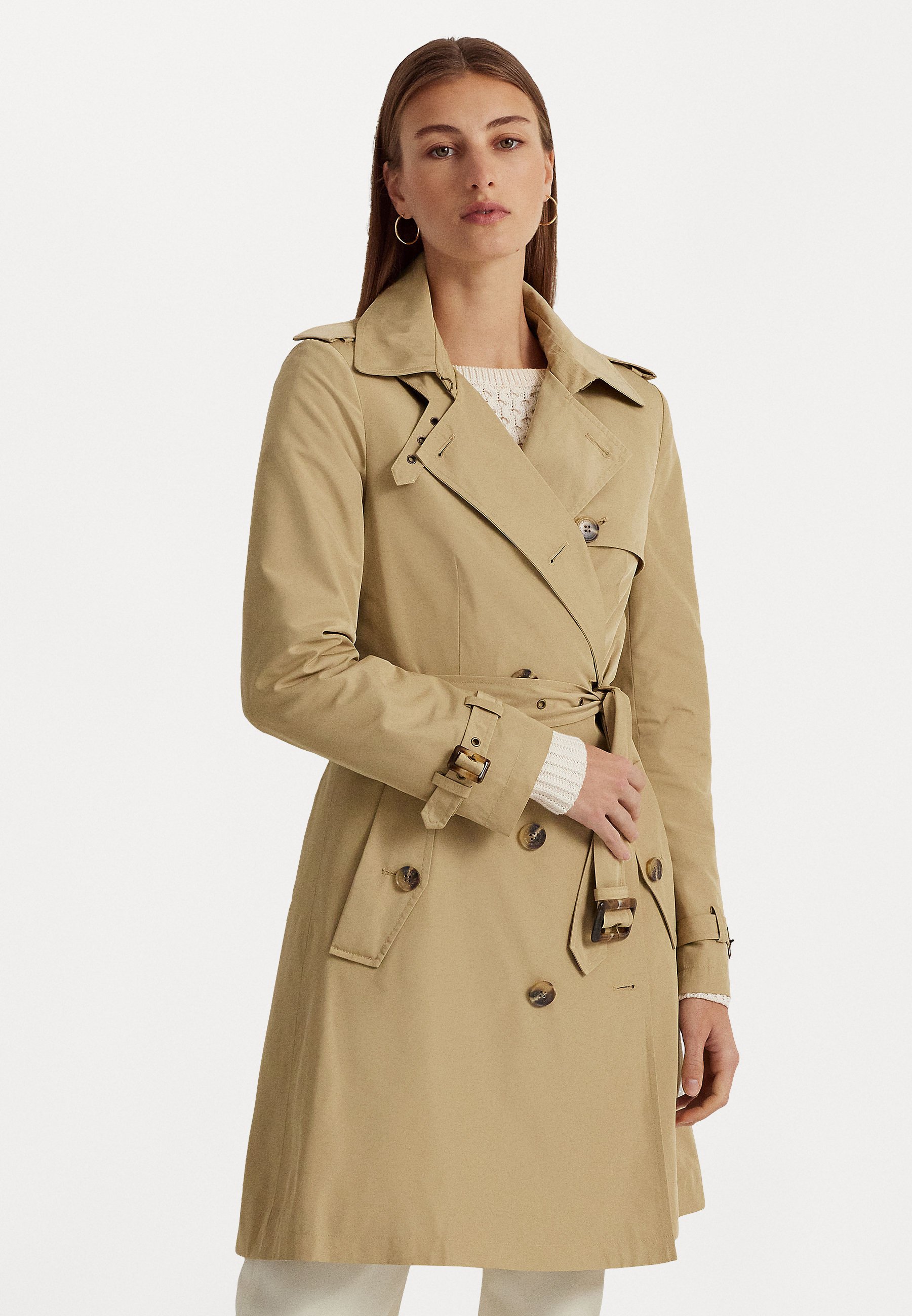 LINED COAT - Trenchcoat
