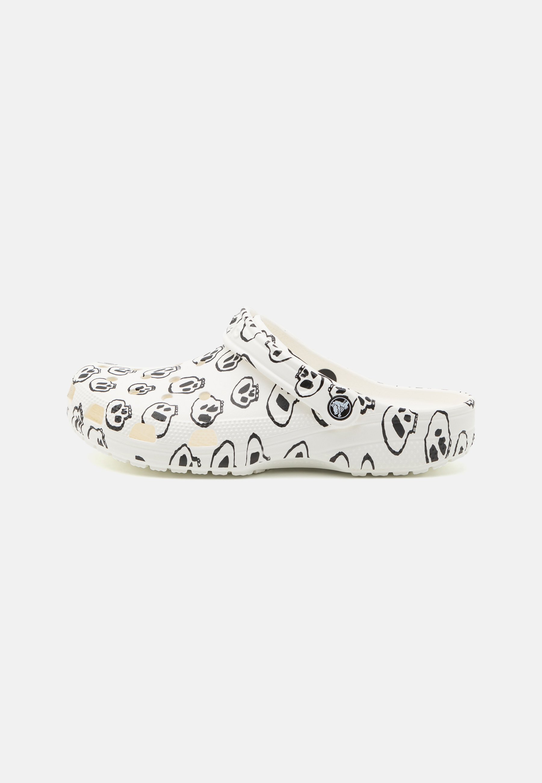 CLASSIC SKULL PRINT UNISEX - Pool slides