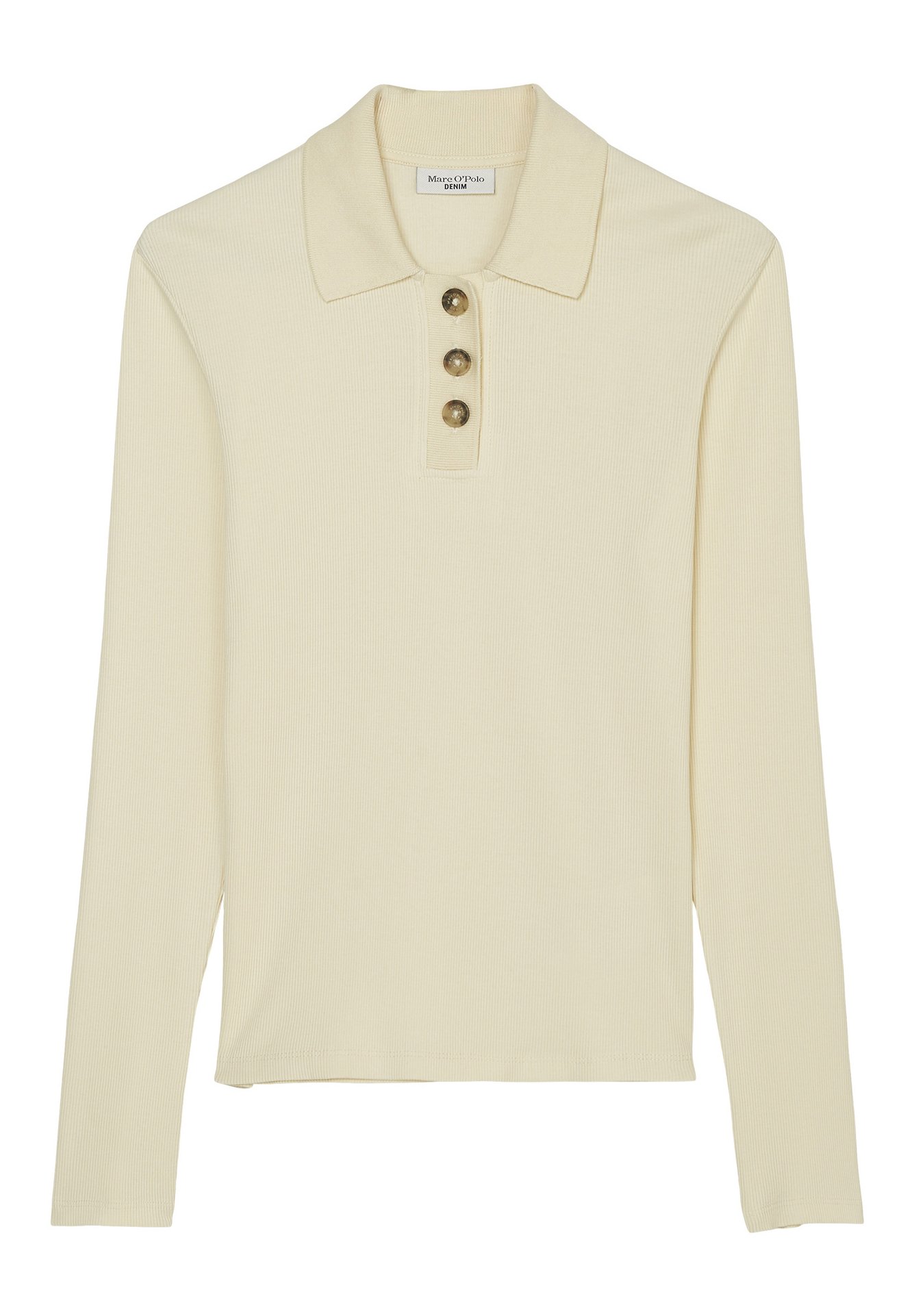 COLLAR WITH BUTTON PLACKET - Polo shirt
