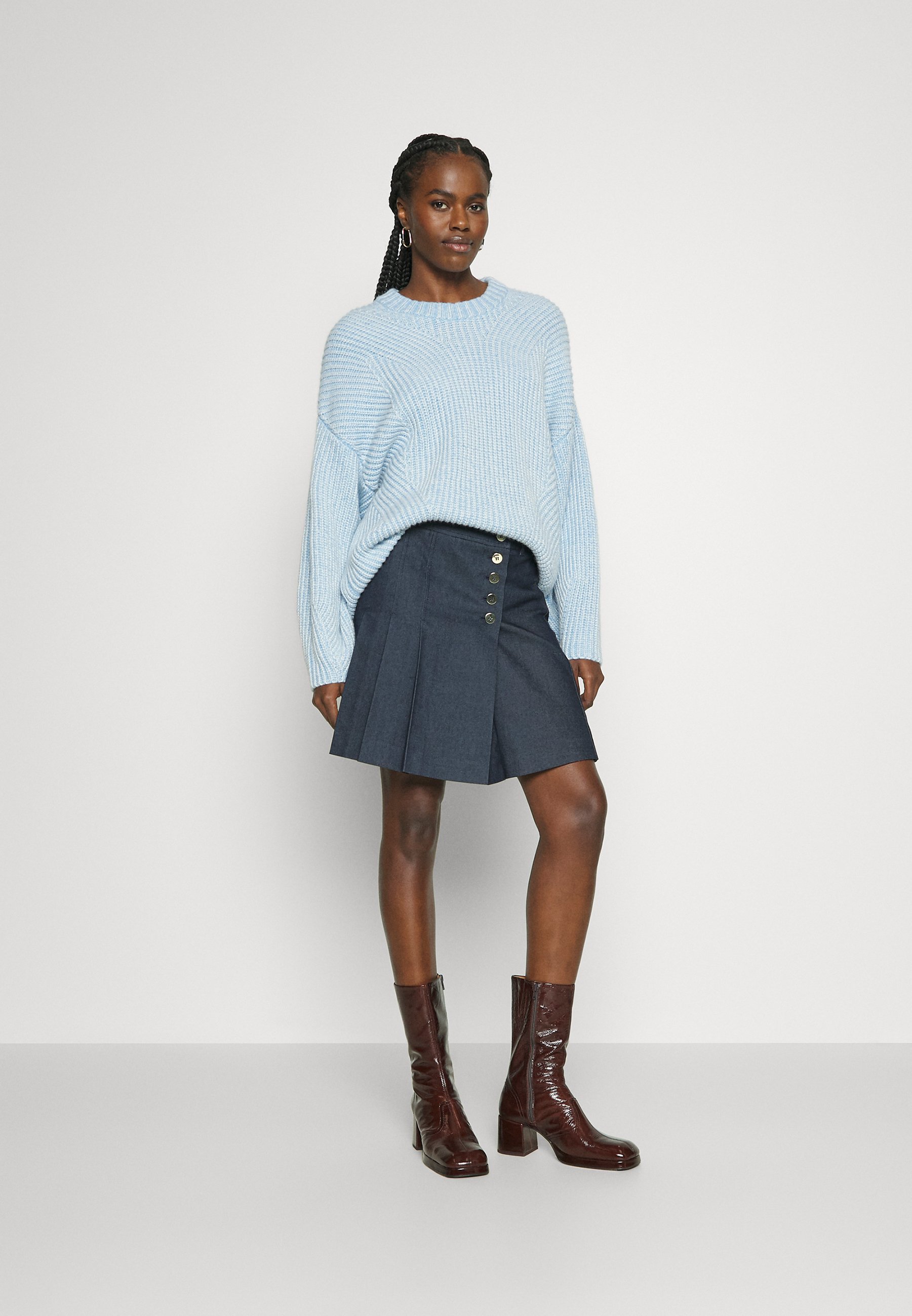 CLUNY - Denim skirt
