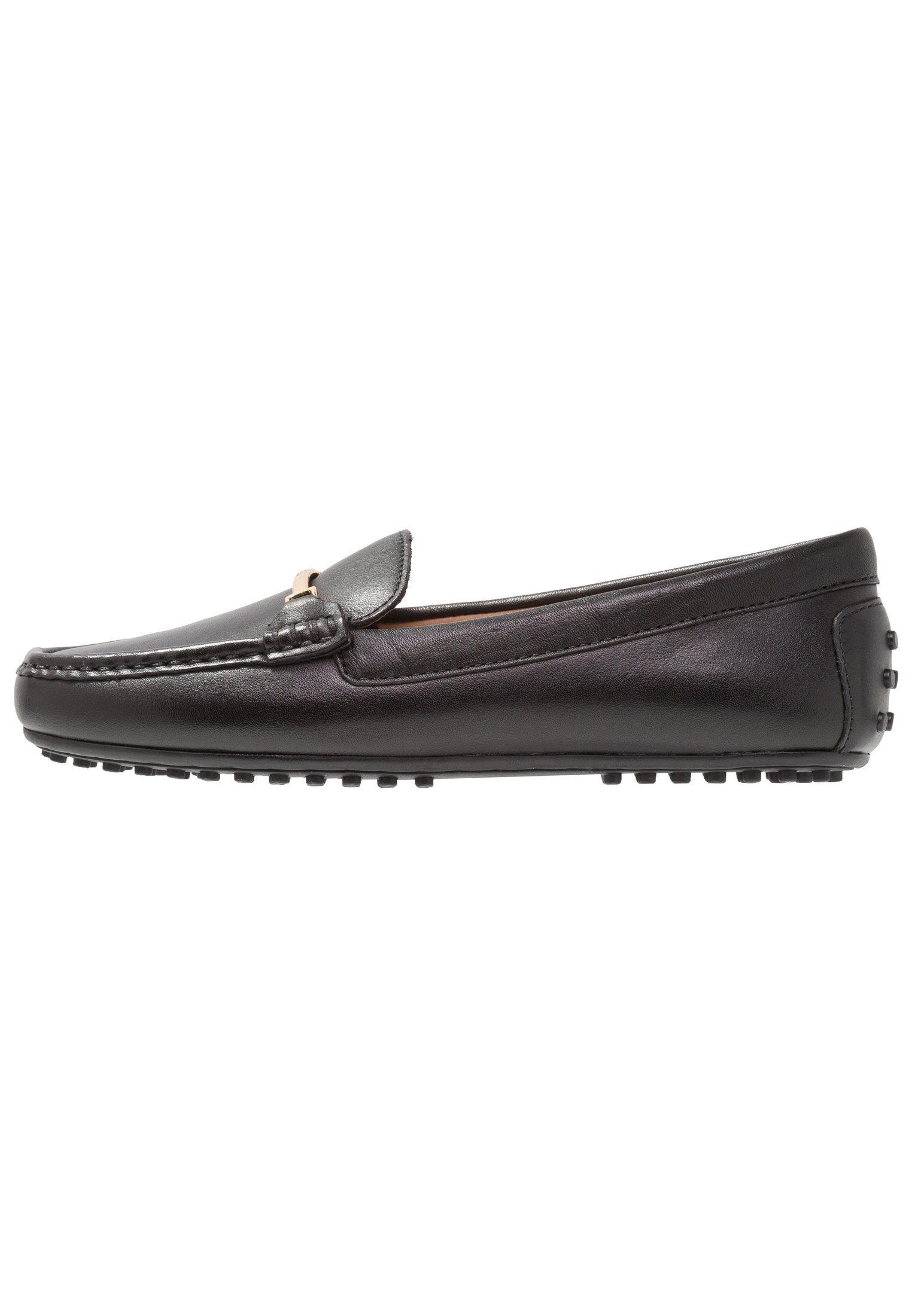 BRIONY LEATHER DRIVER - Slip-ons