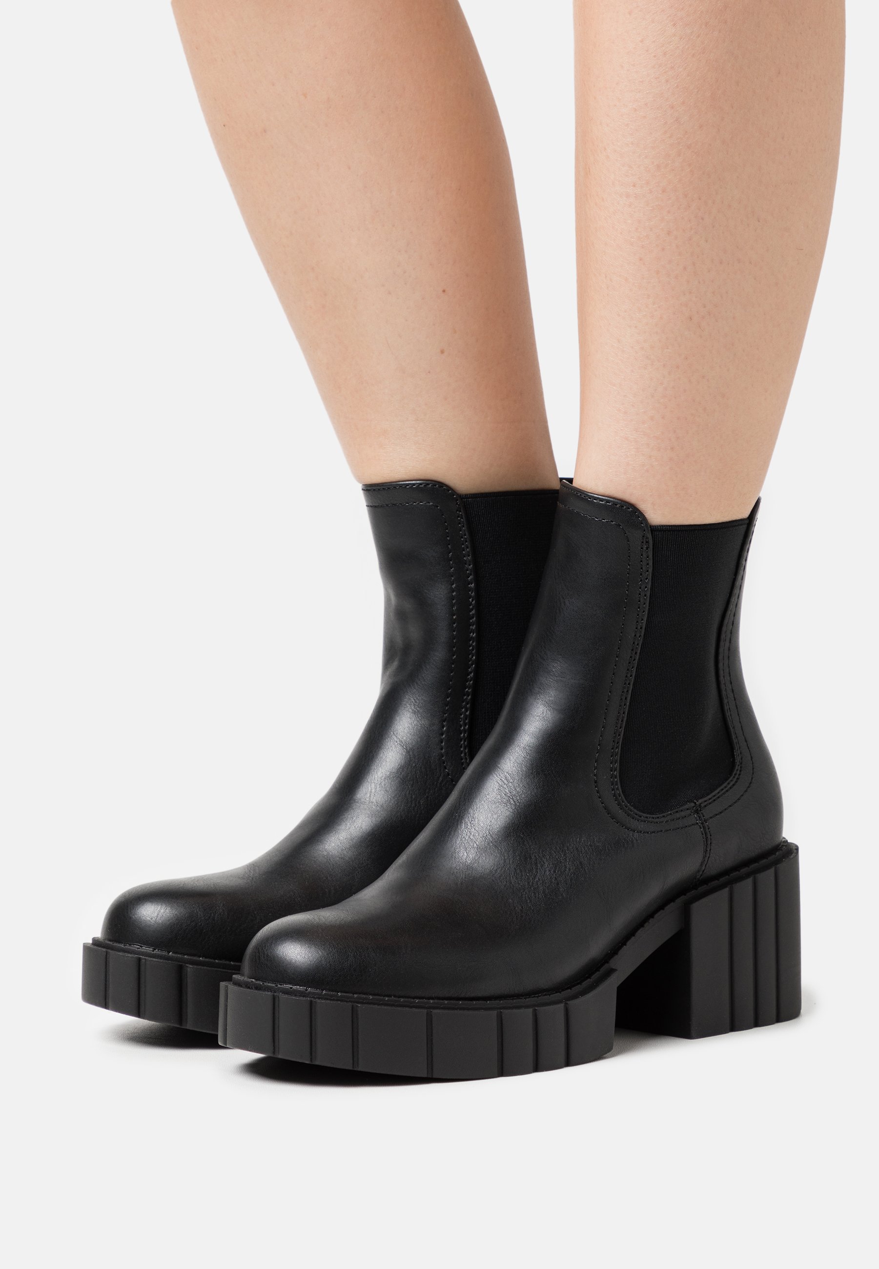 Platform ankle boots