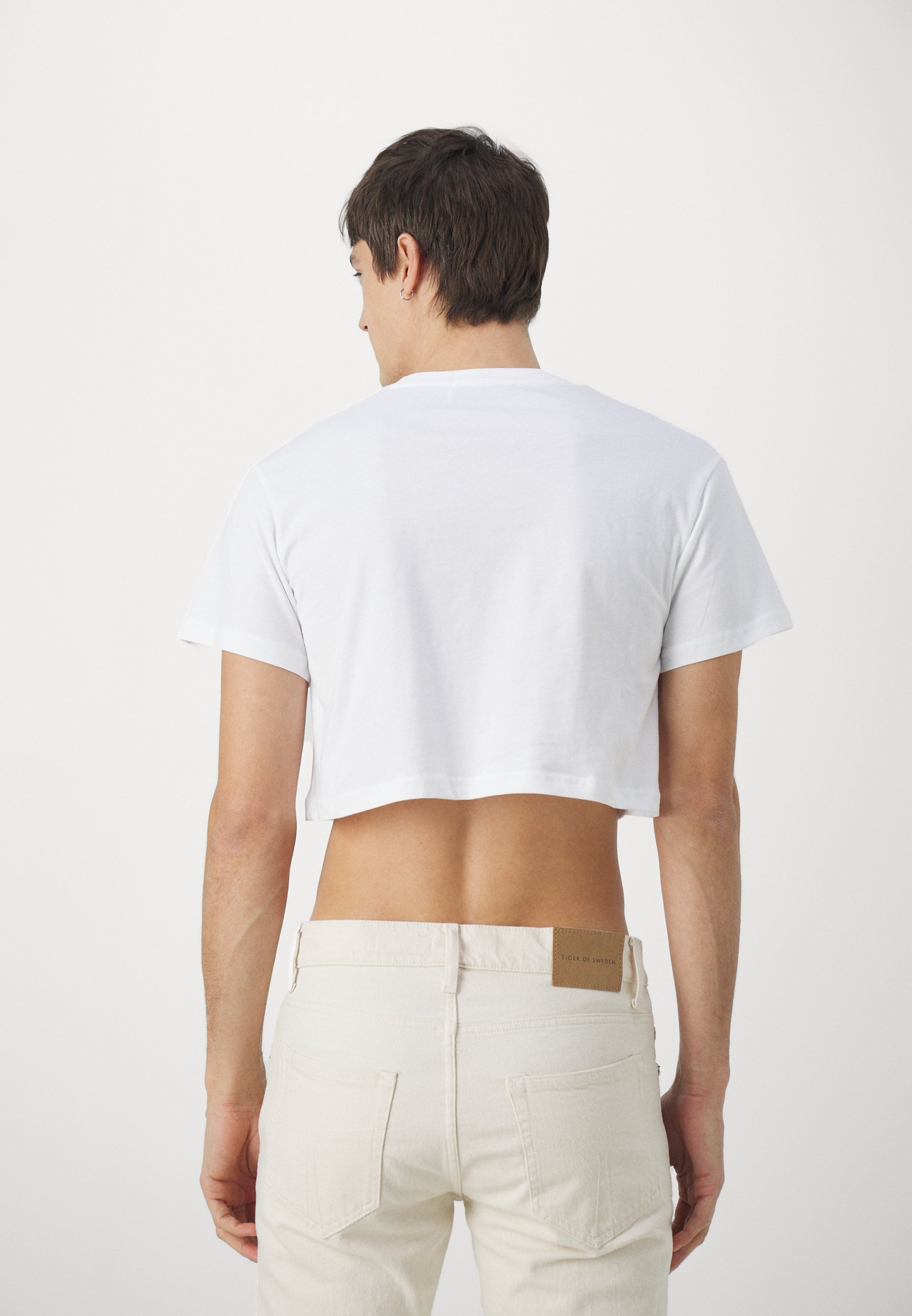 LOGO CROP UNISEX - Print T-shirt