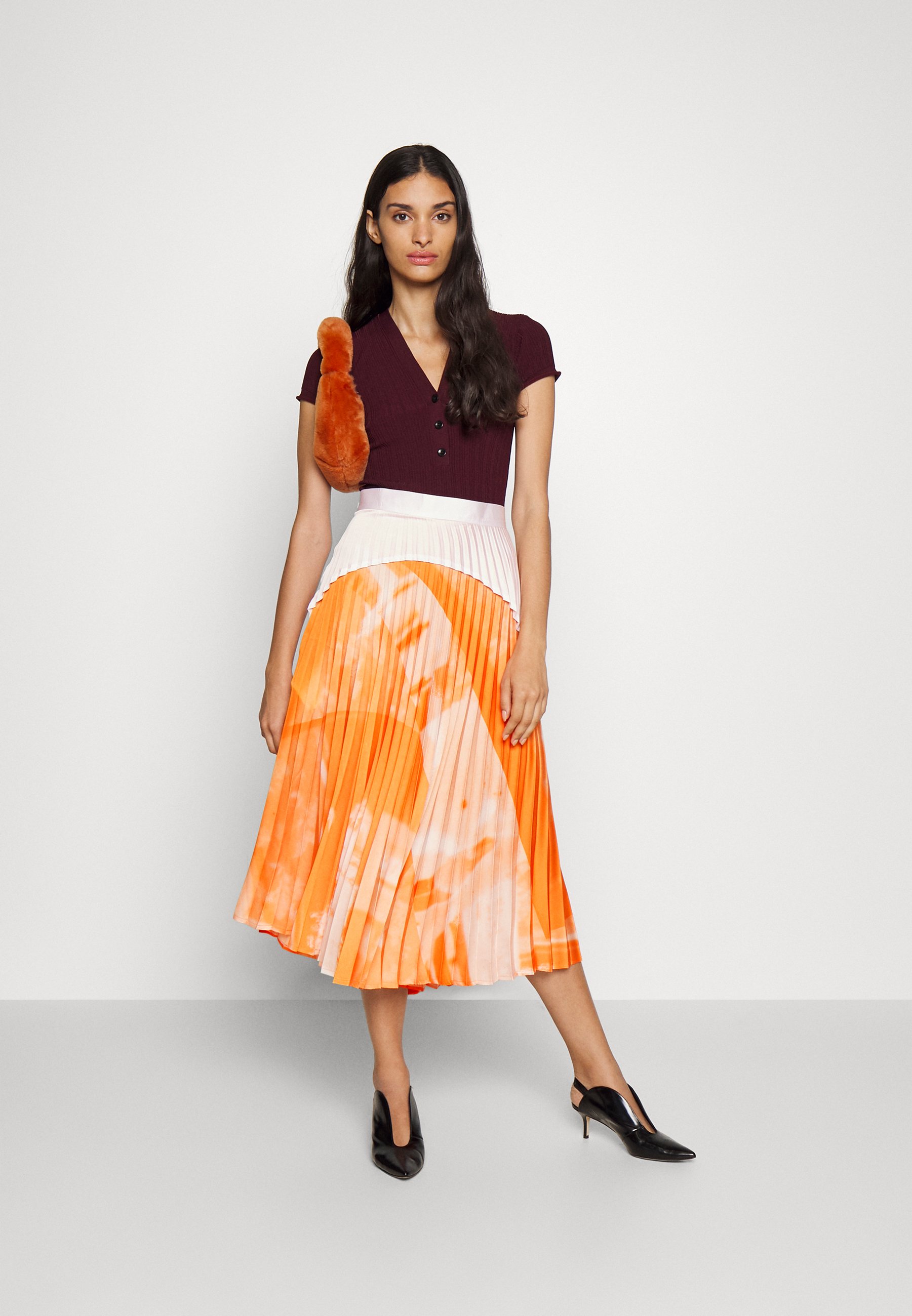 FLUORO PLEATED SKIRT - Pleated skirt