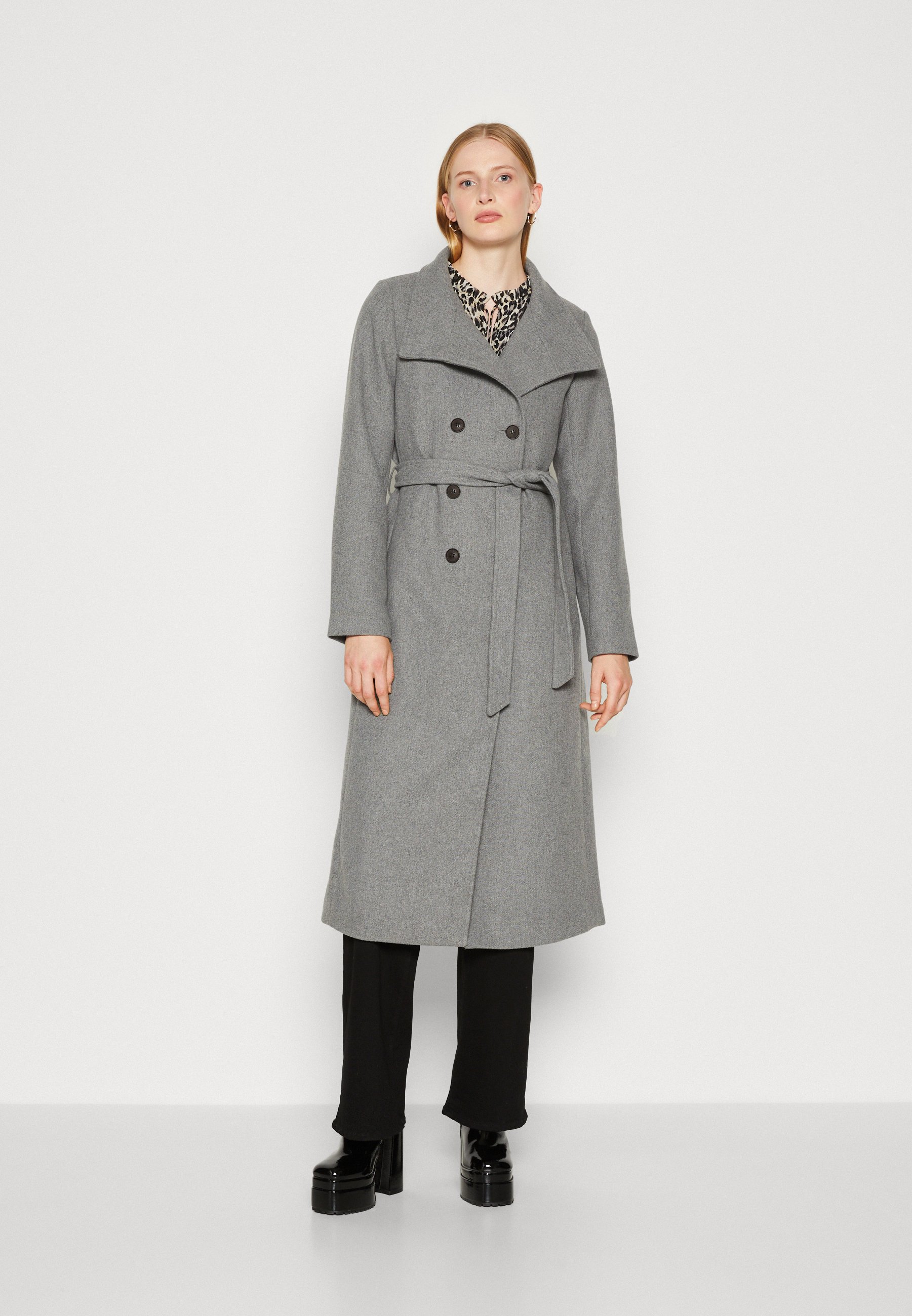 ONLMEDINA LONG BELTED COAT - Classic coat