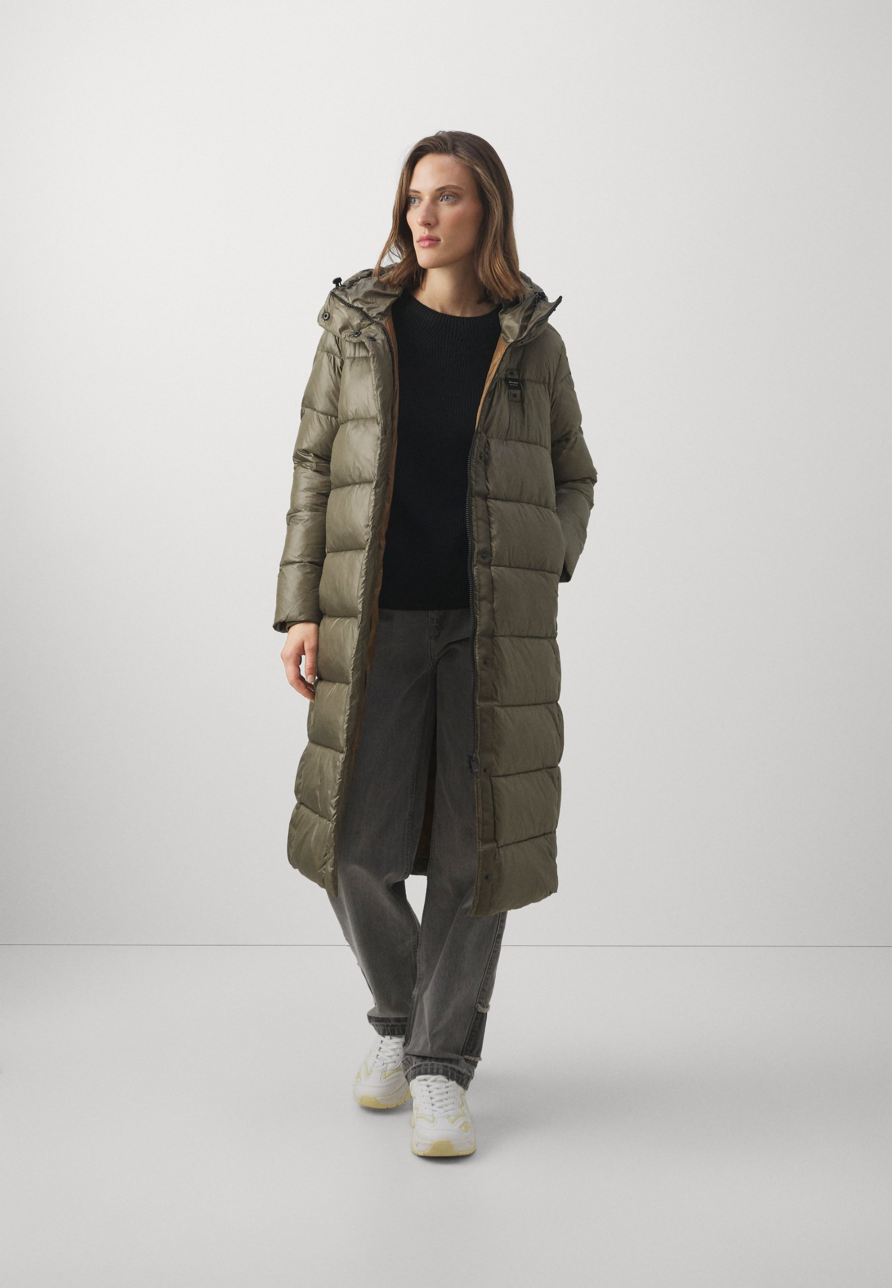 BASIC LONG JACKET - Winter coat