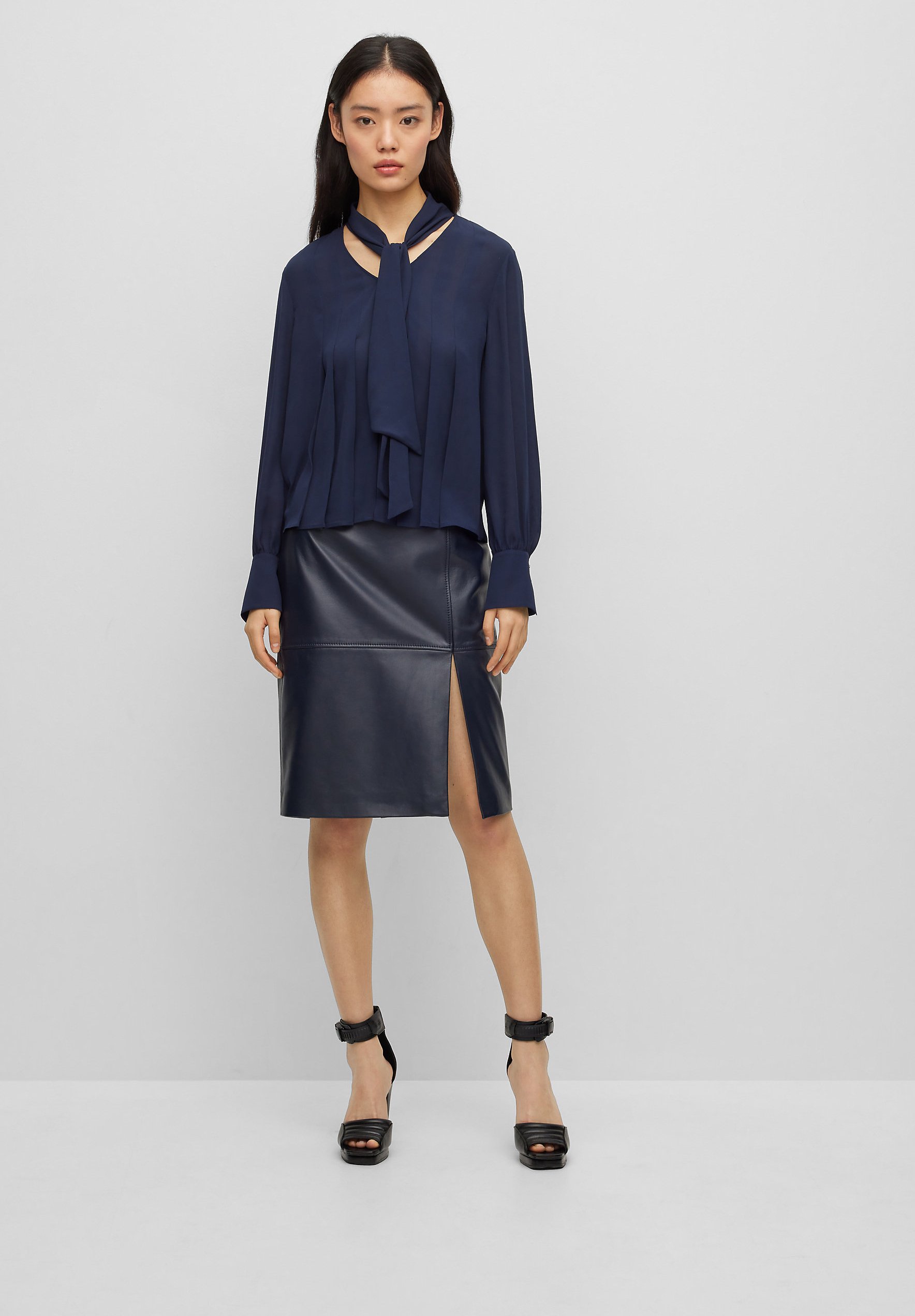 SETORA - Leather skirt