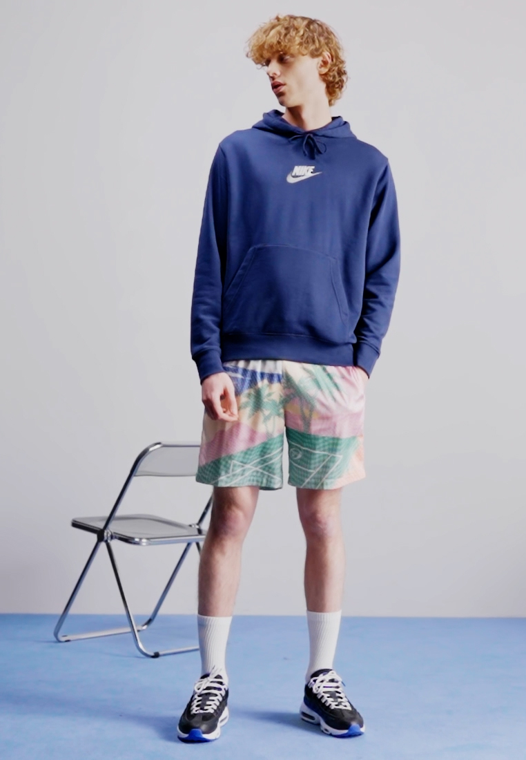 M NK CLUBFT PO HOODIE LBR - Hoodie