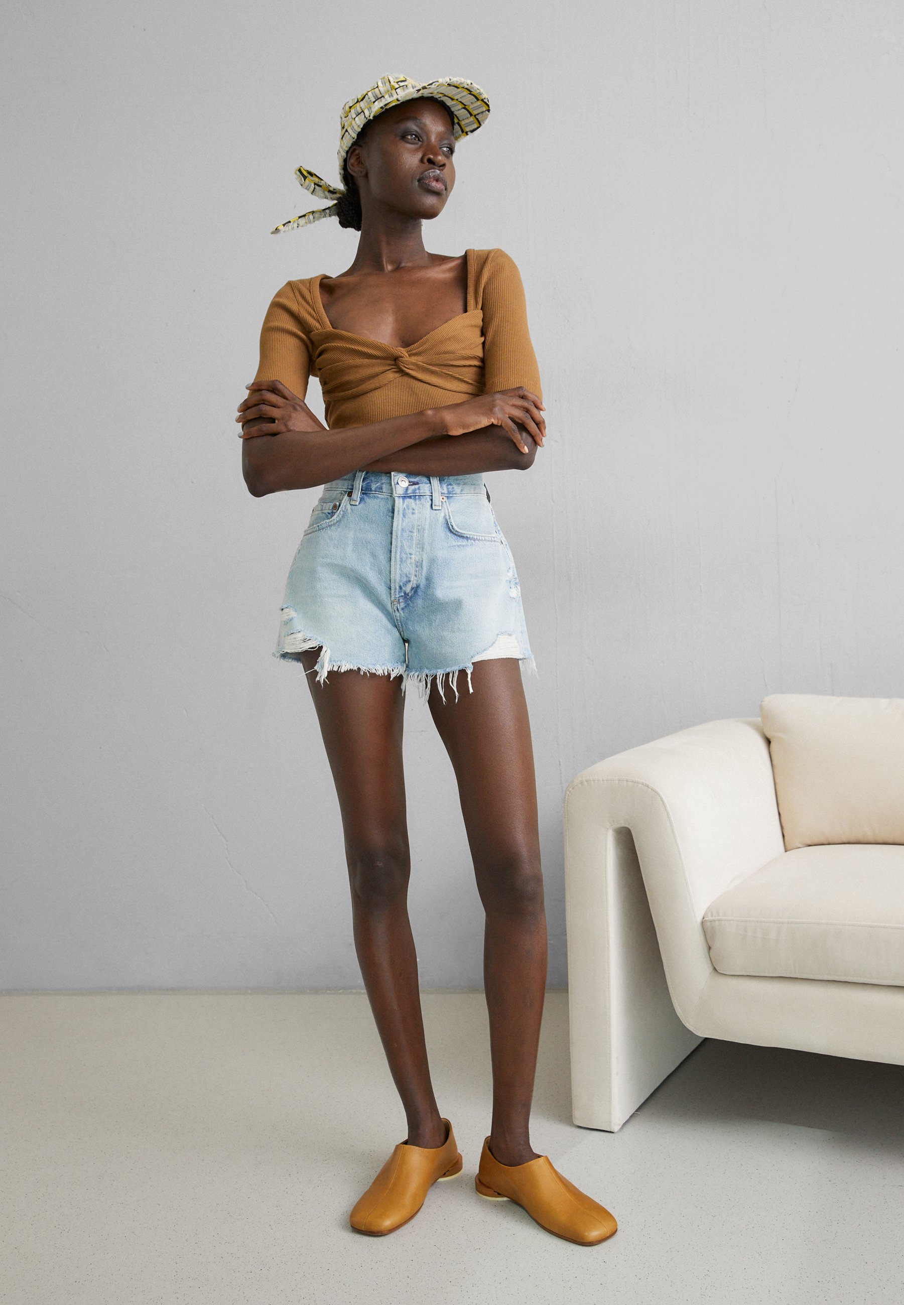 ANNABELLE - Denim shorts
