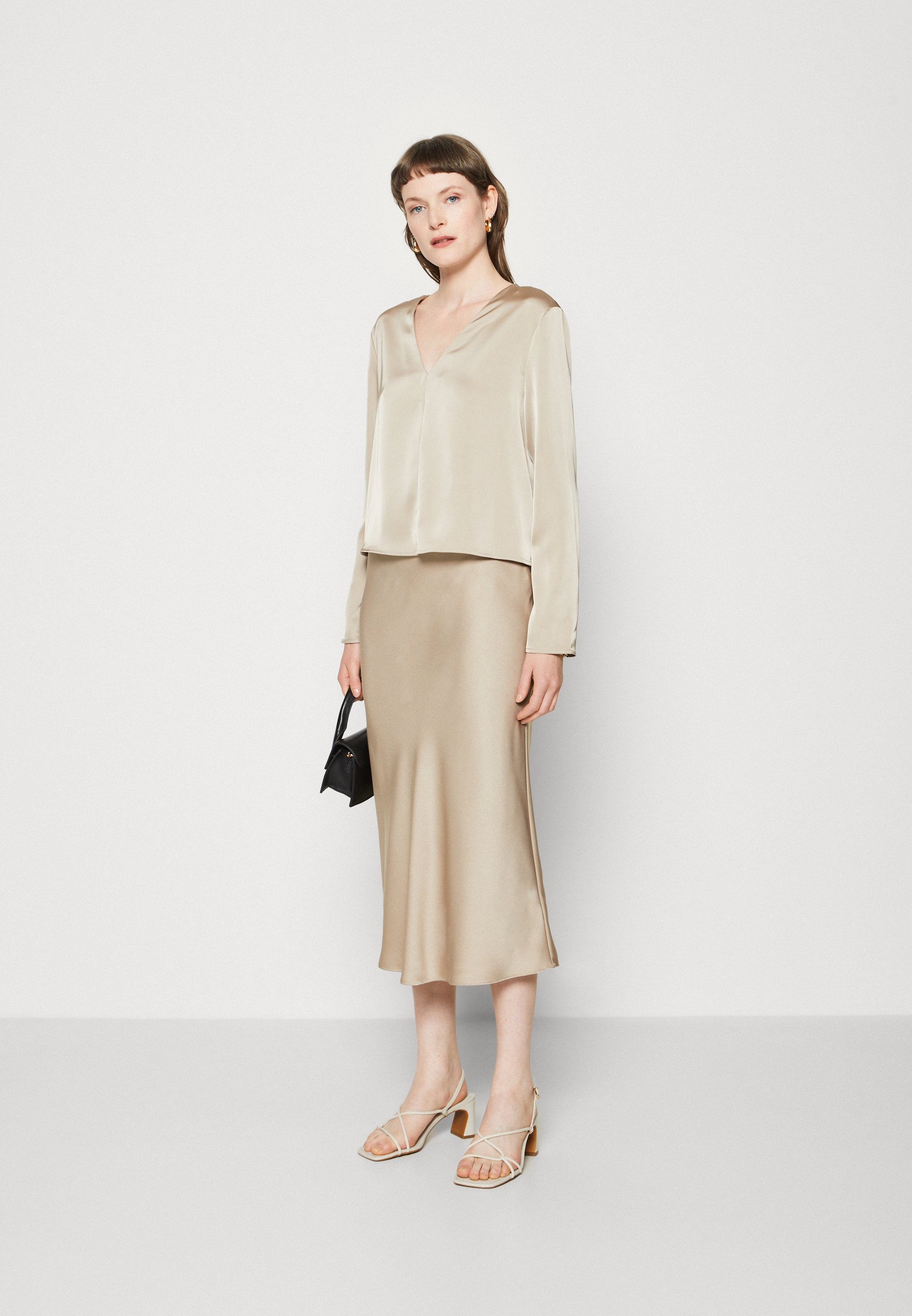 LIGHT WEIGHT MIDI SKIRT - A-line skirt