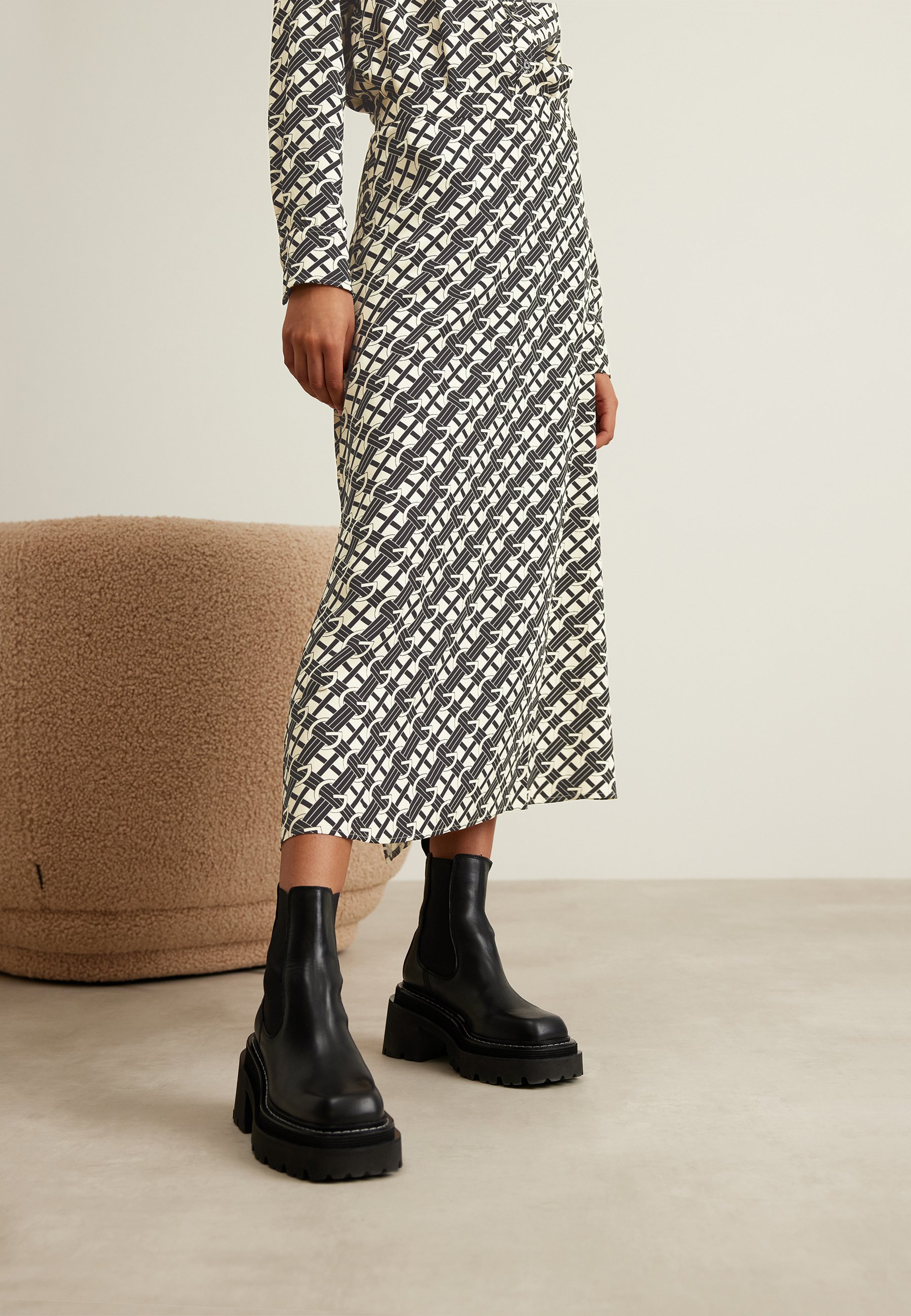 PATTERN SKIRT - Maxi skirt