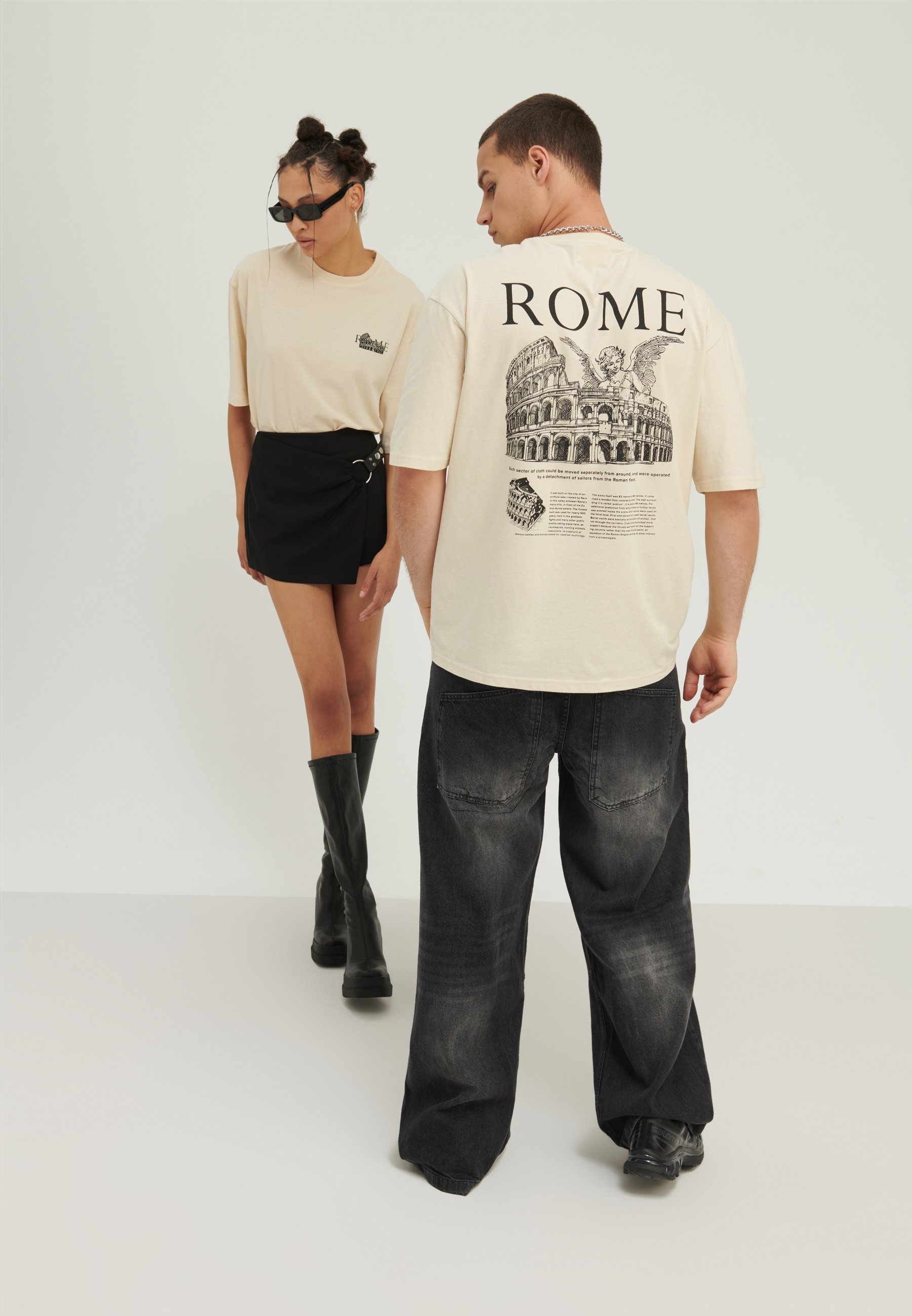ROME TEE UNISEX - Print T-shirt
