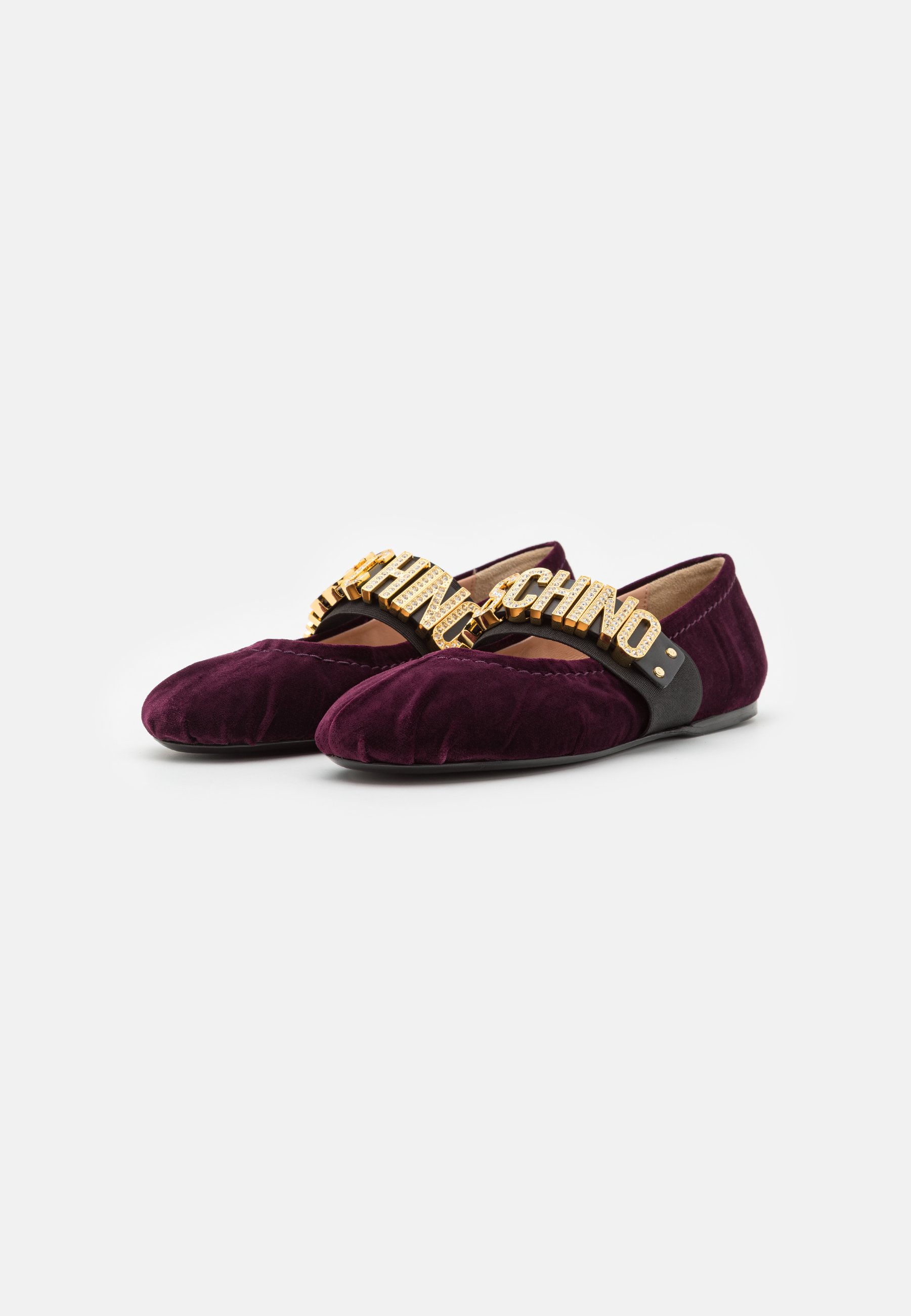 Ankle strap ballet pumps