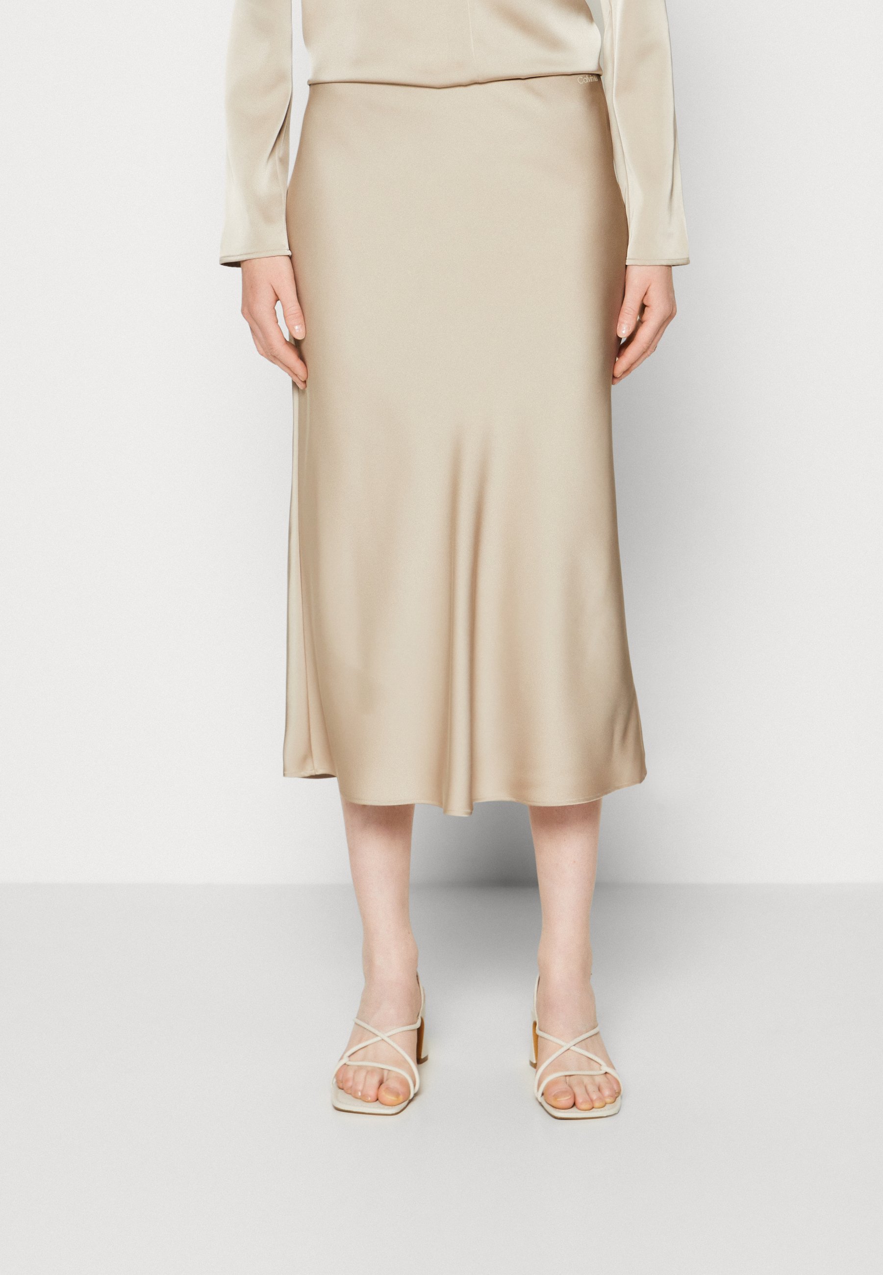 LIGHT WEIGHT MIDI SKIRT - A-line skirt