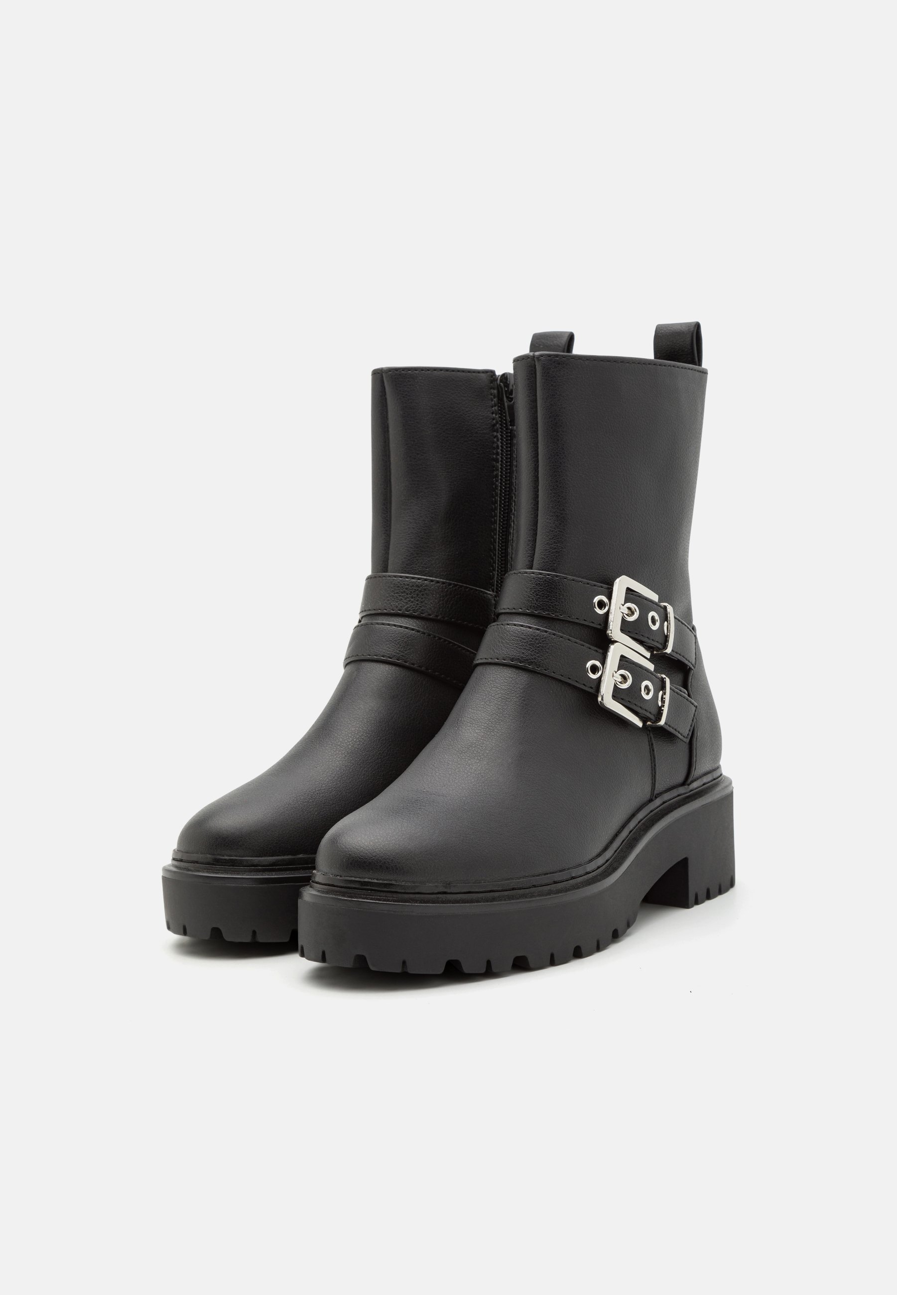 Platform ankle boots
