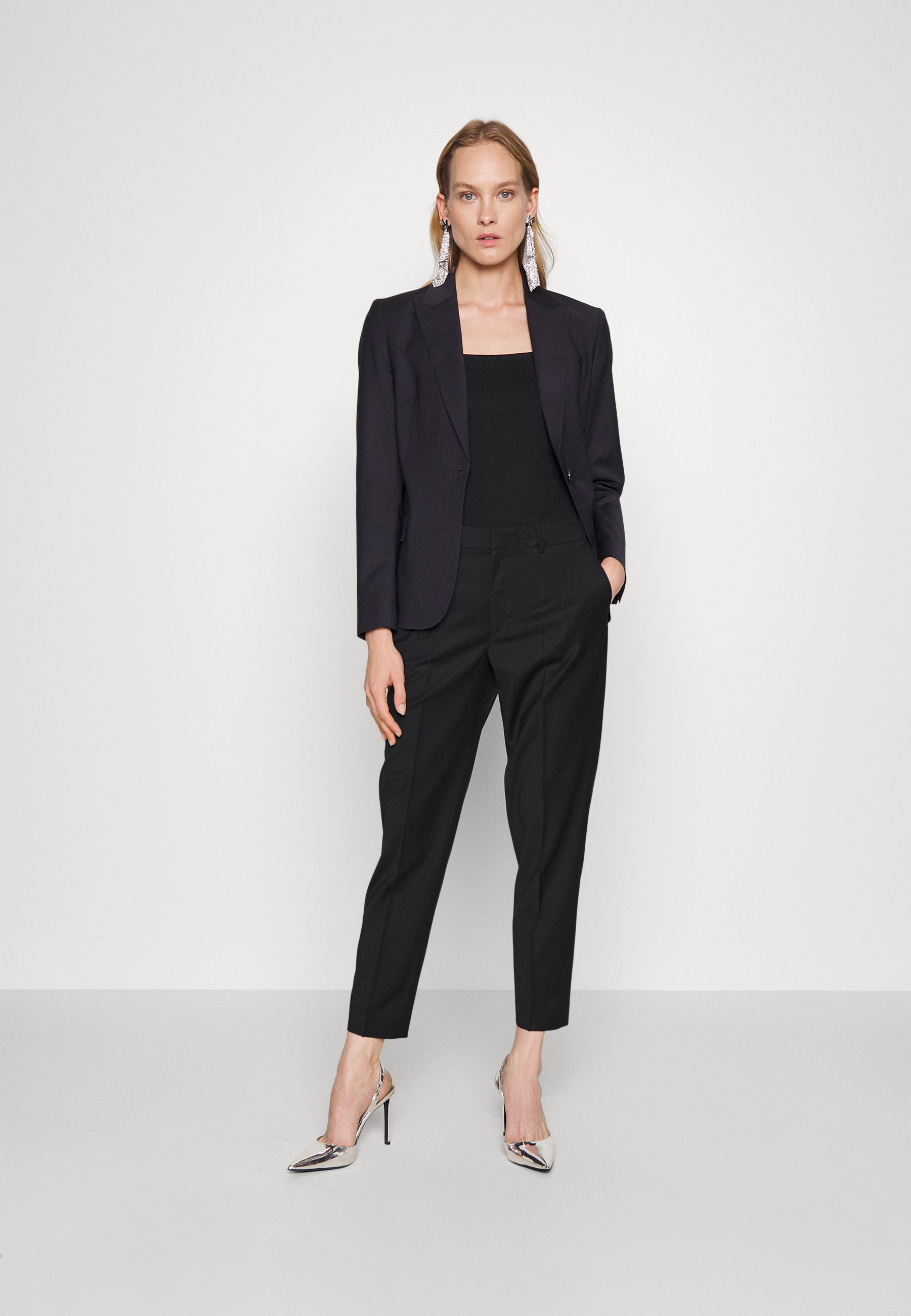 EMMA CROPPED COOL TROUSER - Trousers