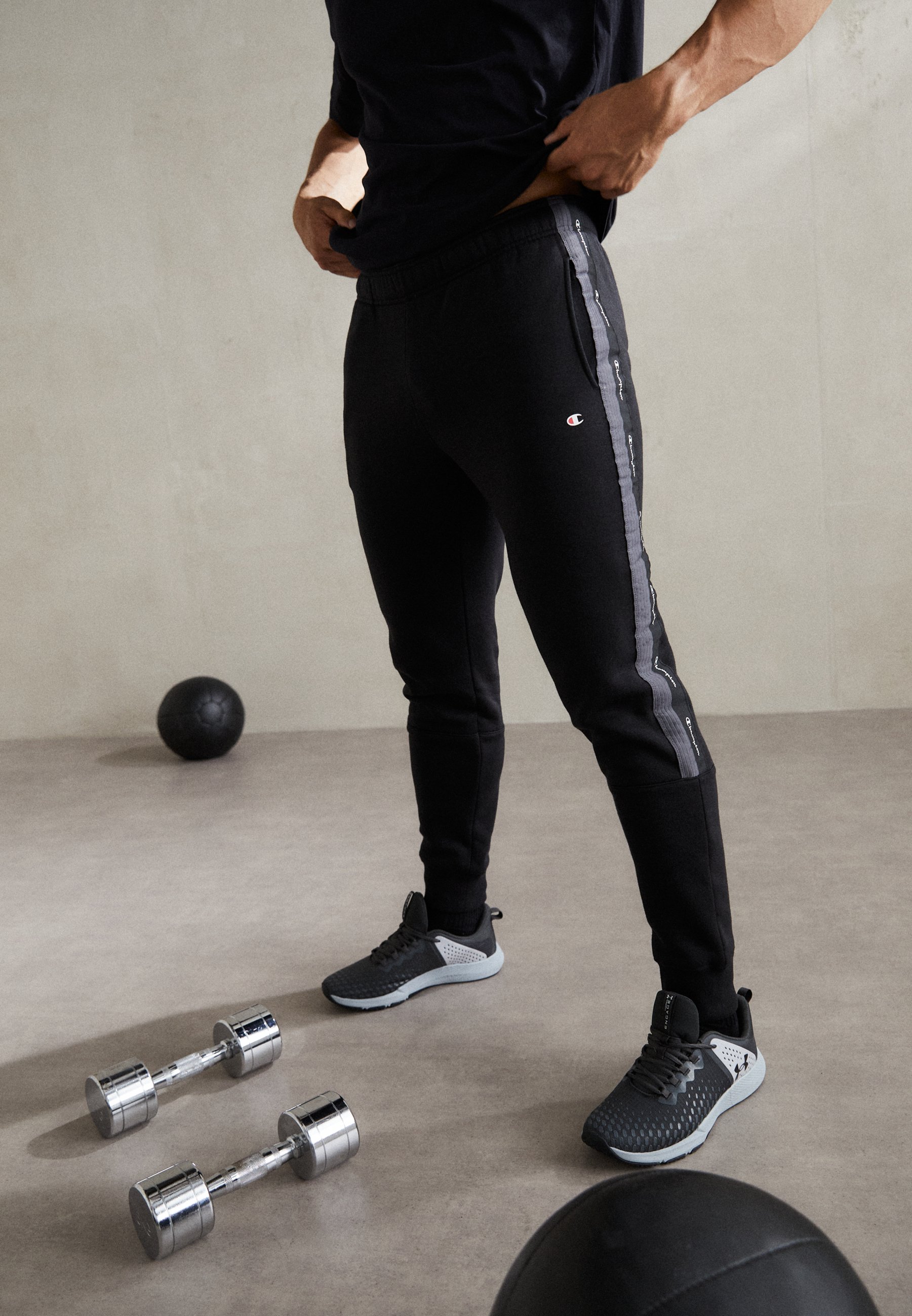 TAPE CUFF PANTS - Tracksuit bottoms