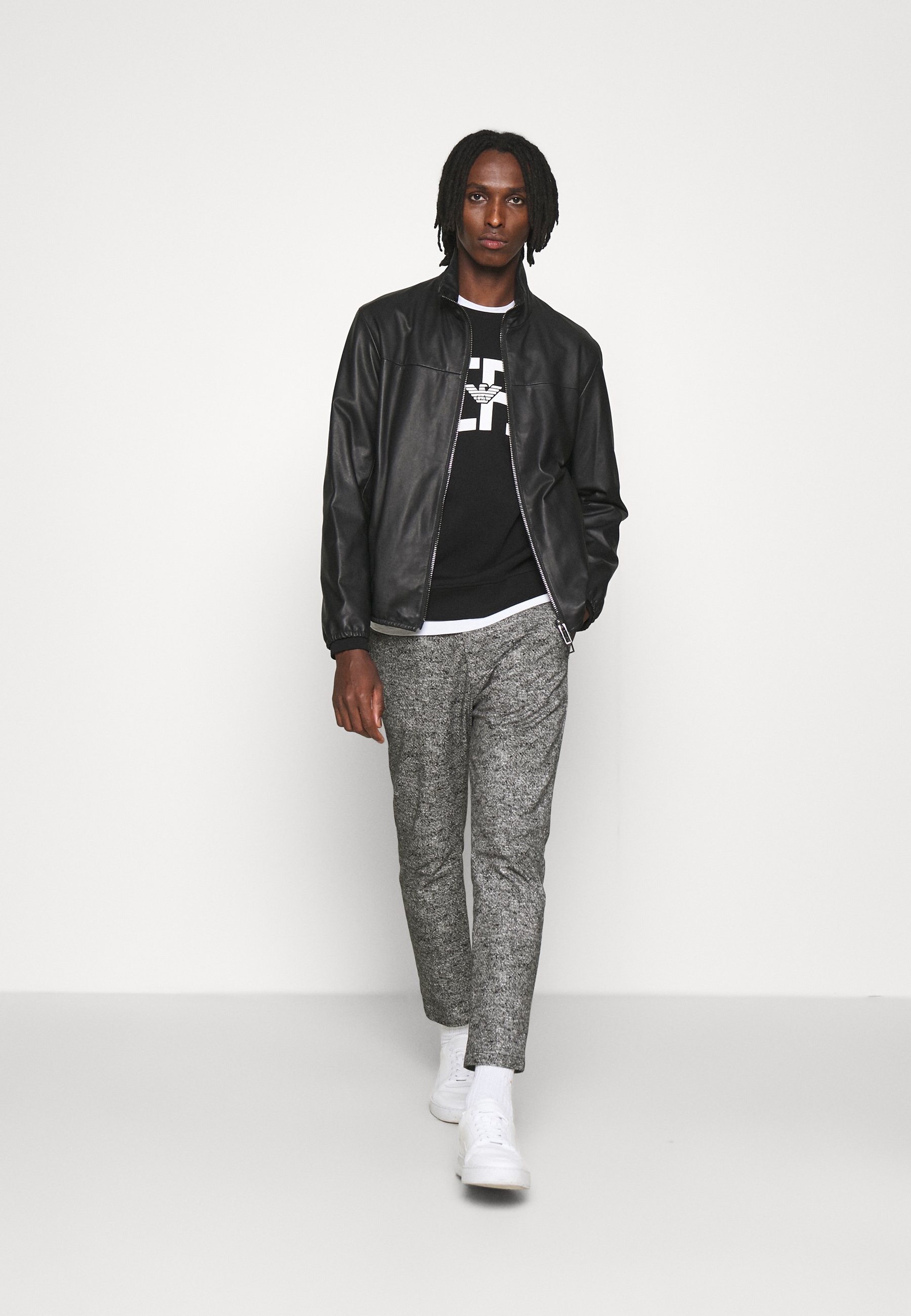 BLOUSON - Leather jacket