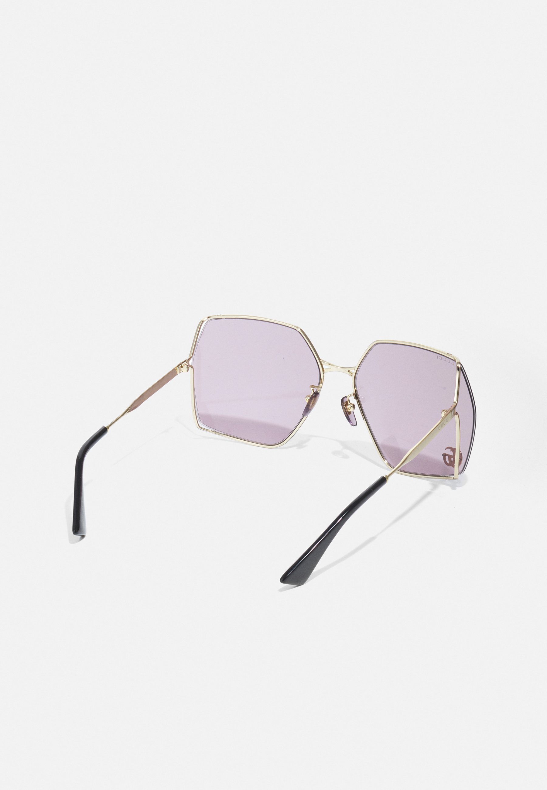 GG FORK OVERSIZED SQUARE METAL SUNGLASSES - Sunglasses