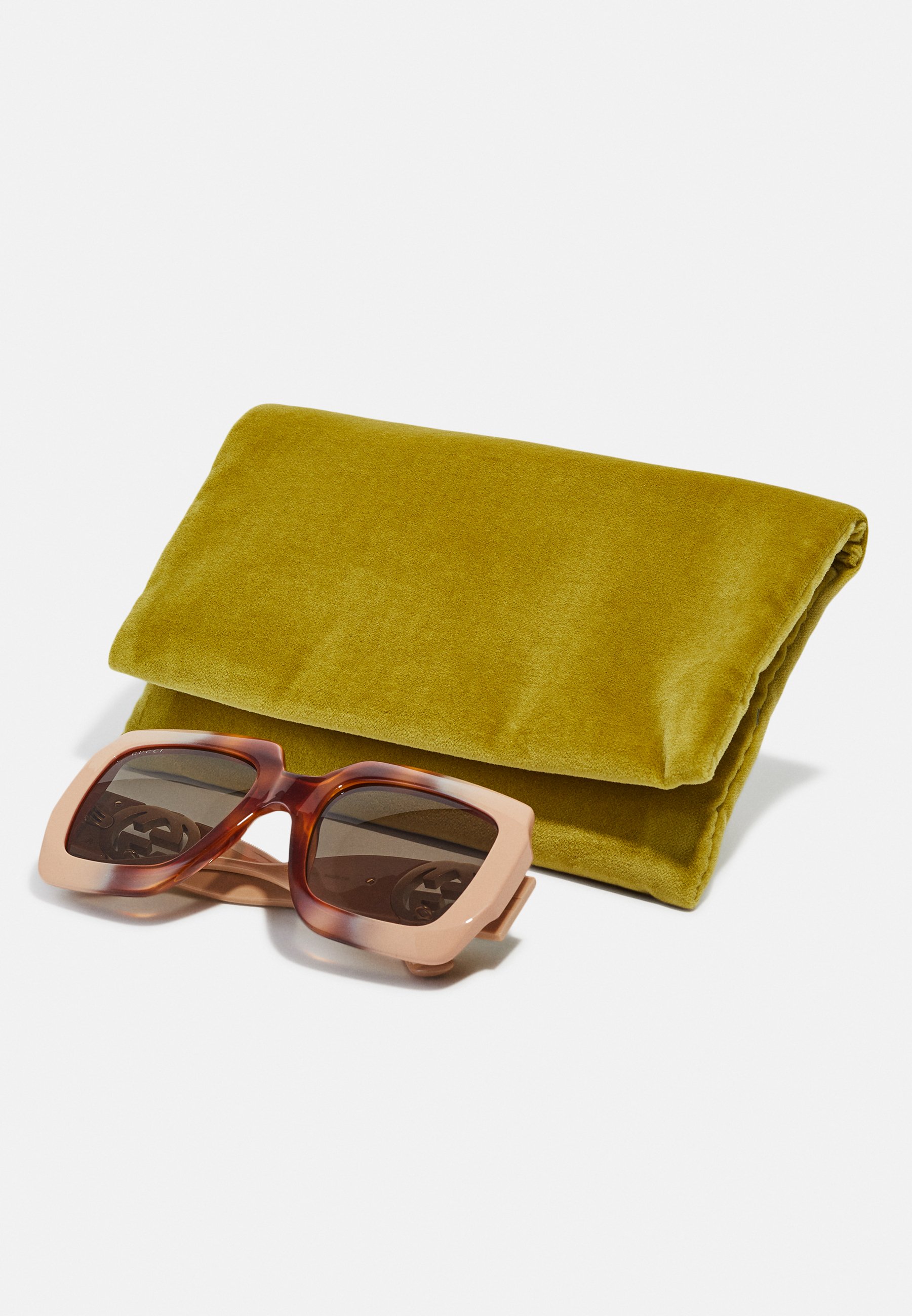 GG OVERSIZED SQUARE ACETATE SUNGLASSES - Sunglasses