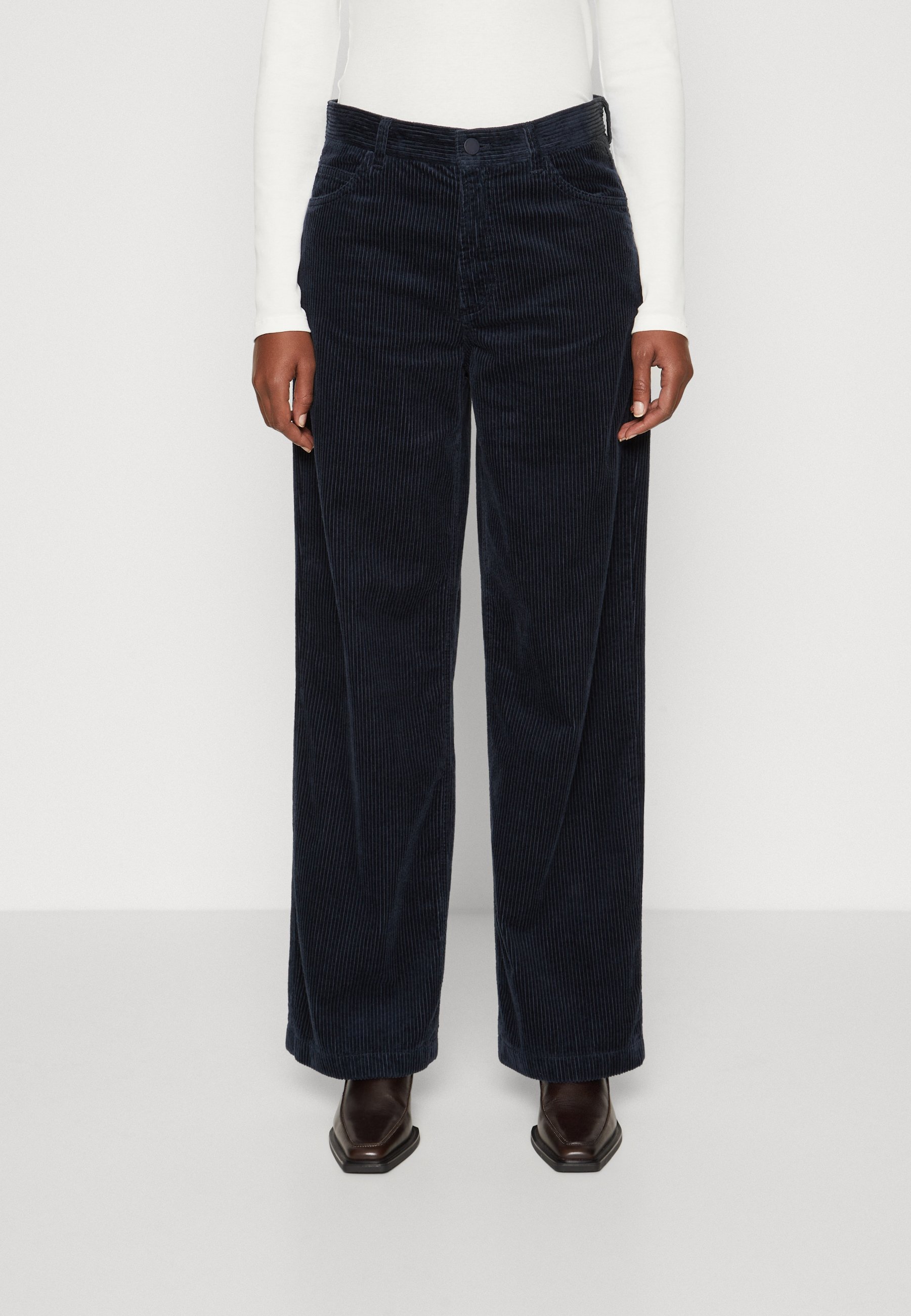 PANTS WIDE LEG - Trousers