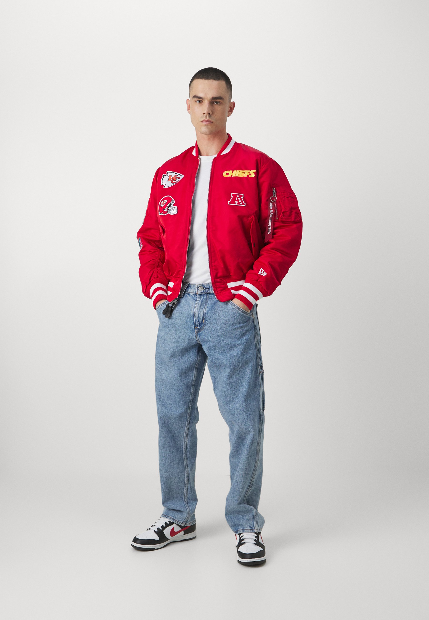 NFL KANSAS CITY CHIEFS BOMBER - Winter jacket