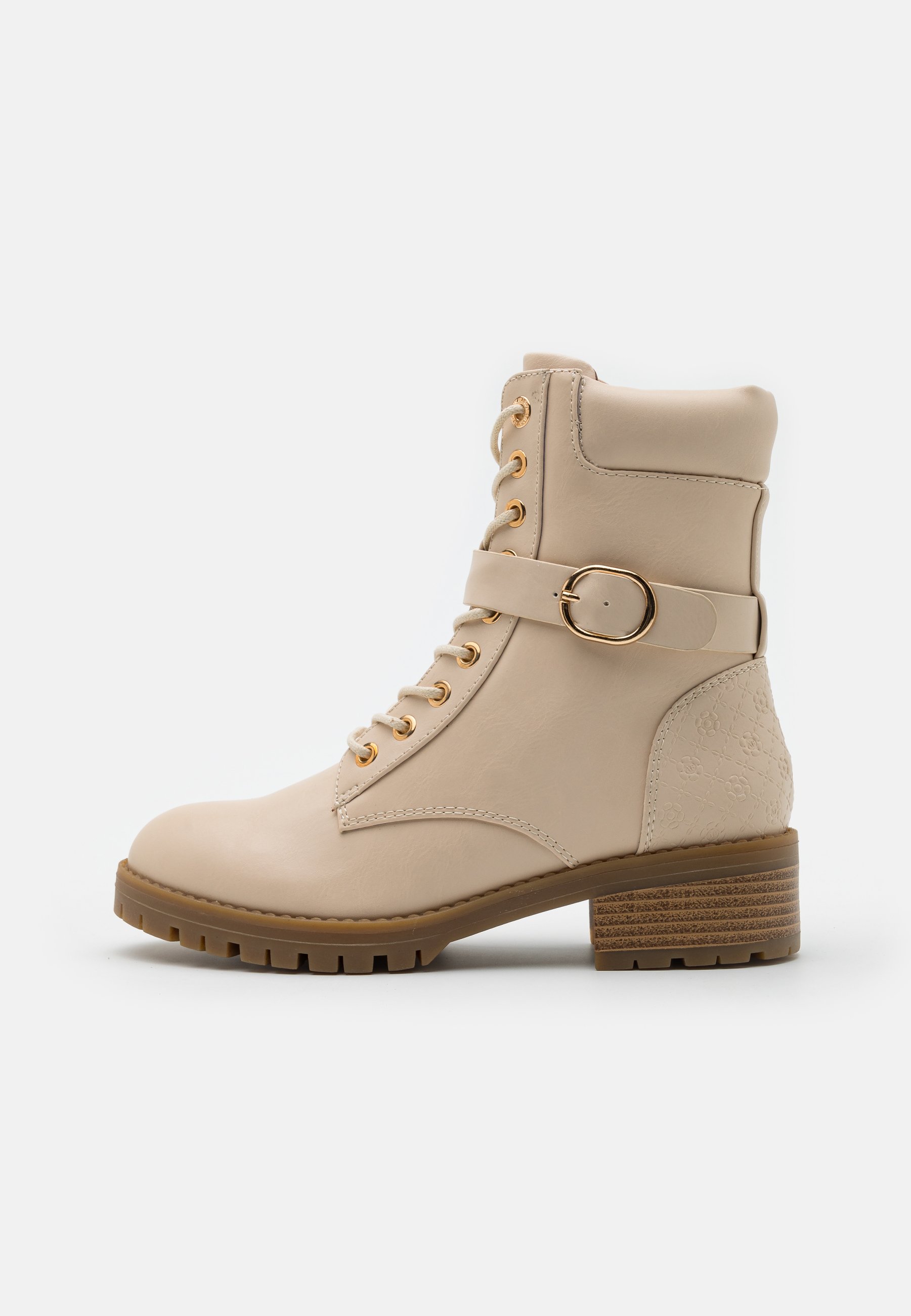 Lace-up ankle boots