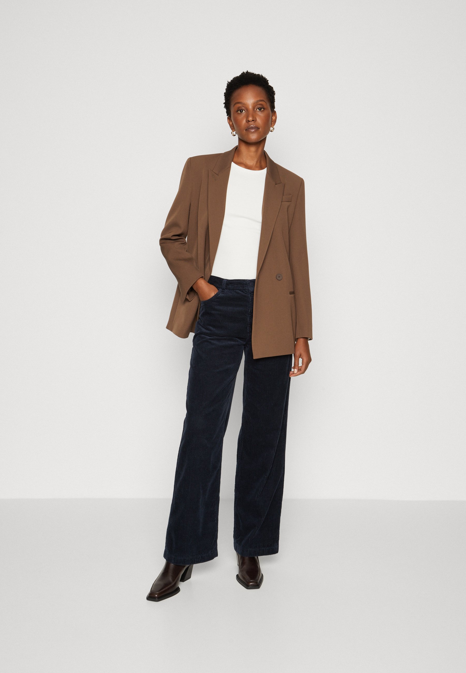 PANTS WIDE LEG - Trousers