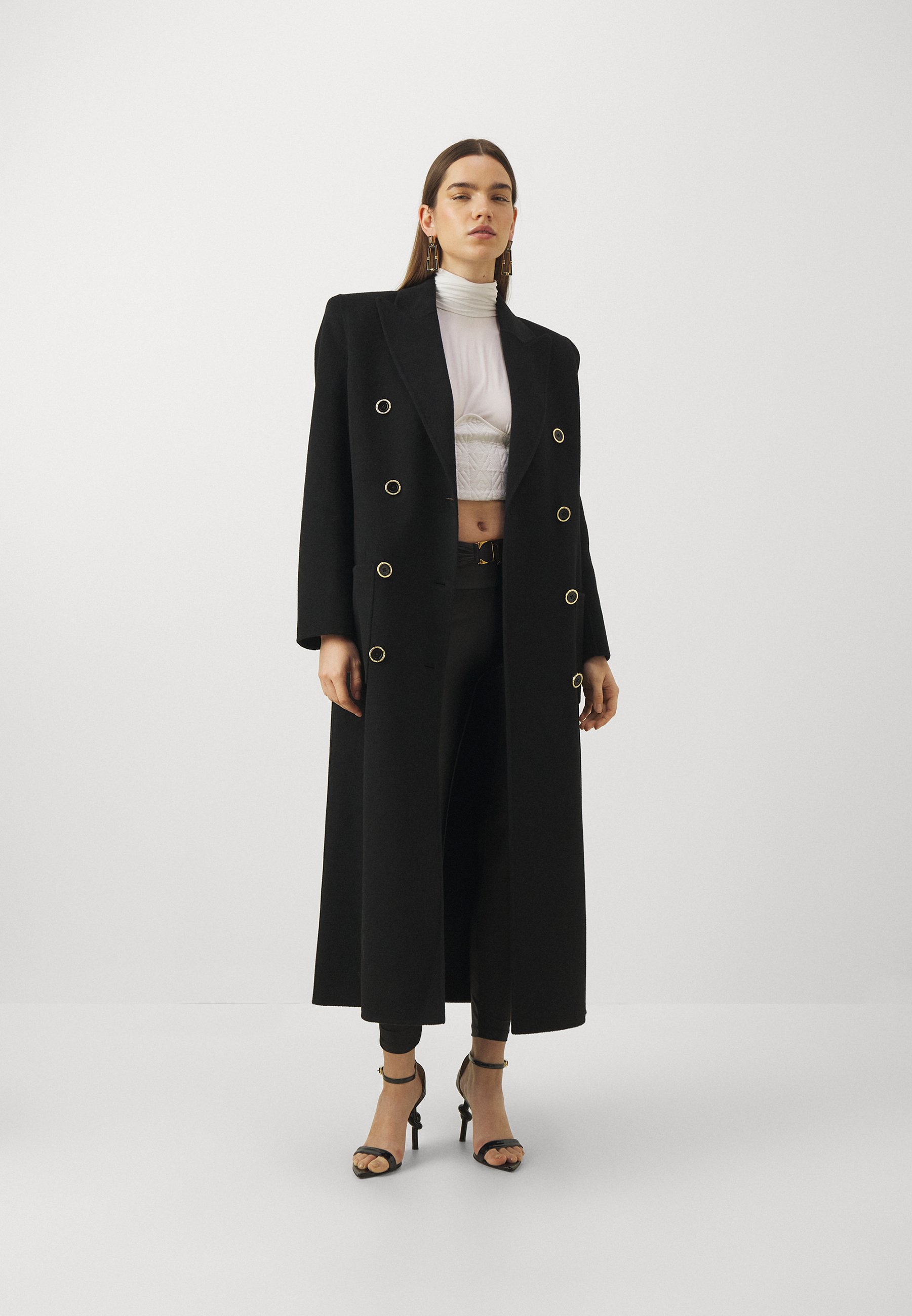 WOMEN'S COAT WITH BELT - Classic coat