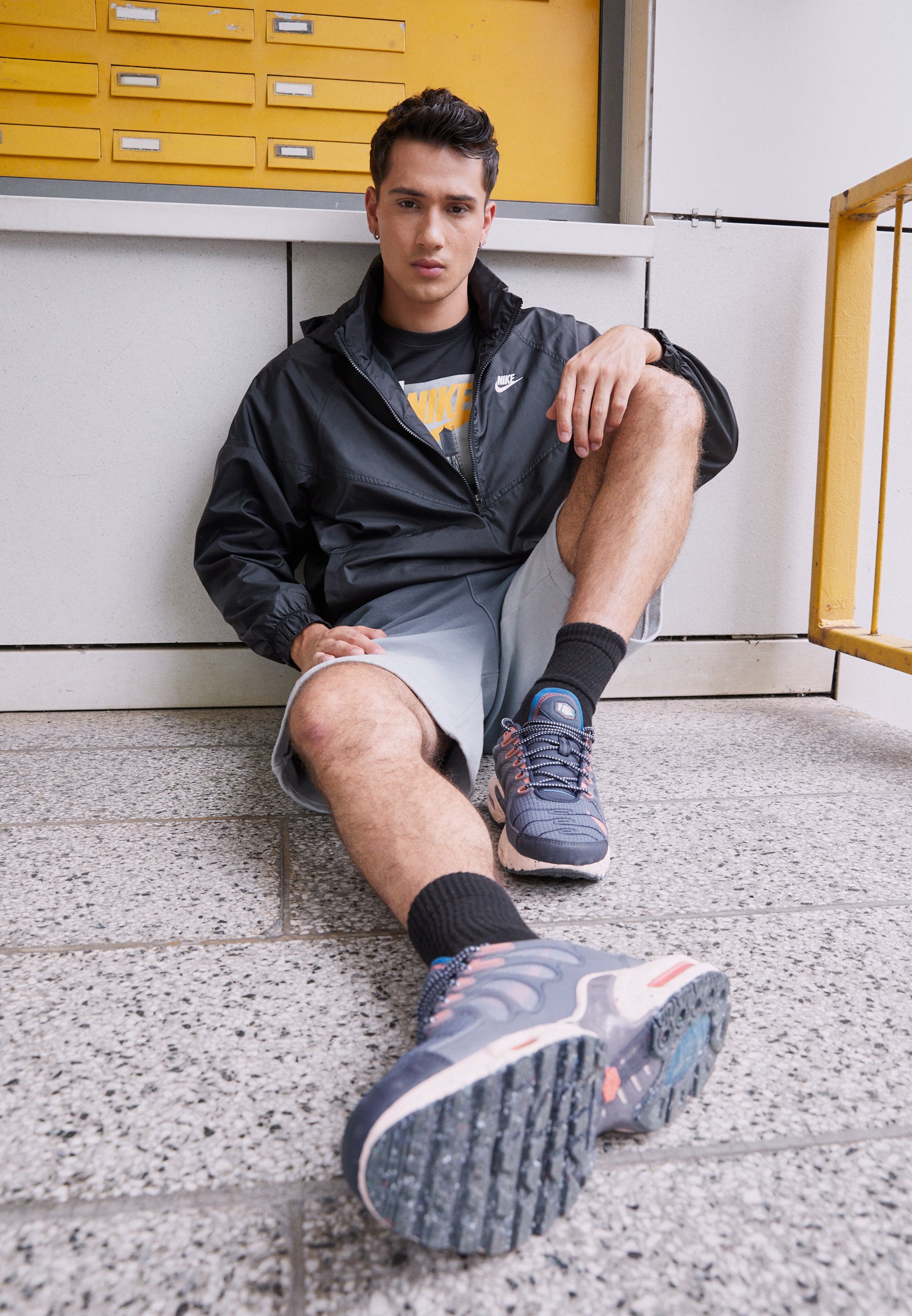 M NK CLUB WVN TRACK JKT UL - Summer jacket