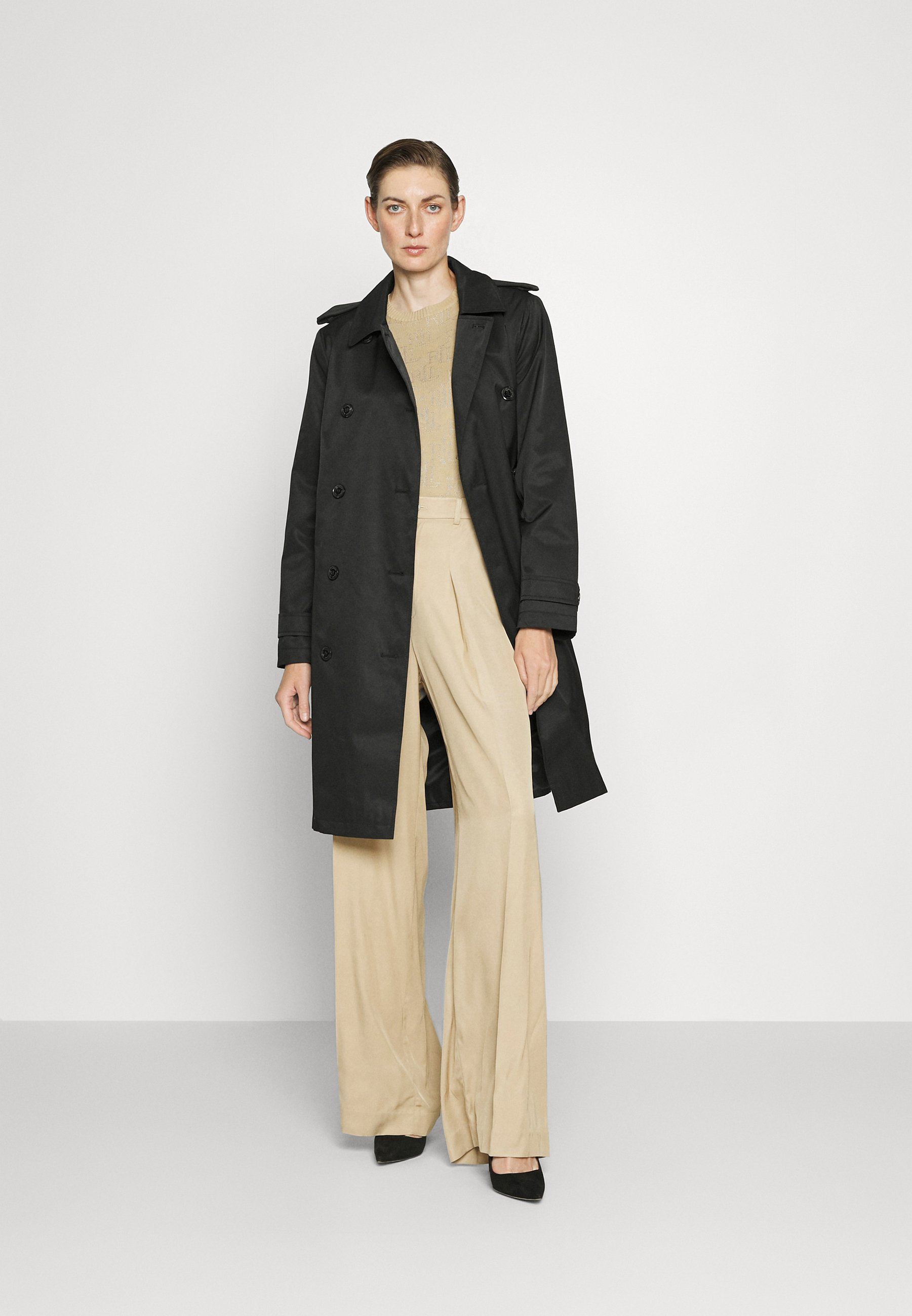 LINED COAT - Trenchcoat