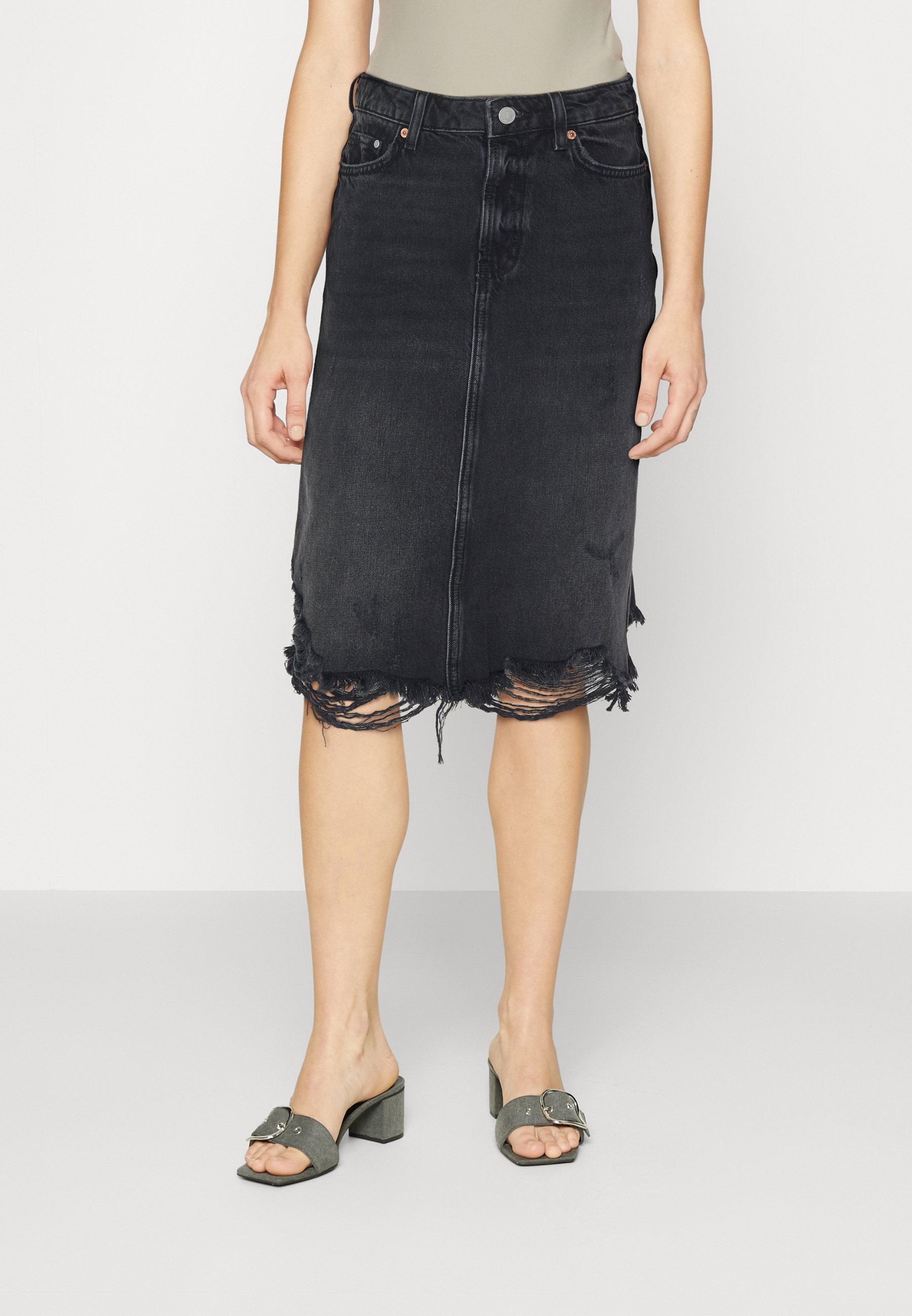 ONLMIKA LONG PENCIL - Pencil skirt