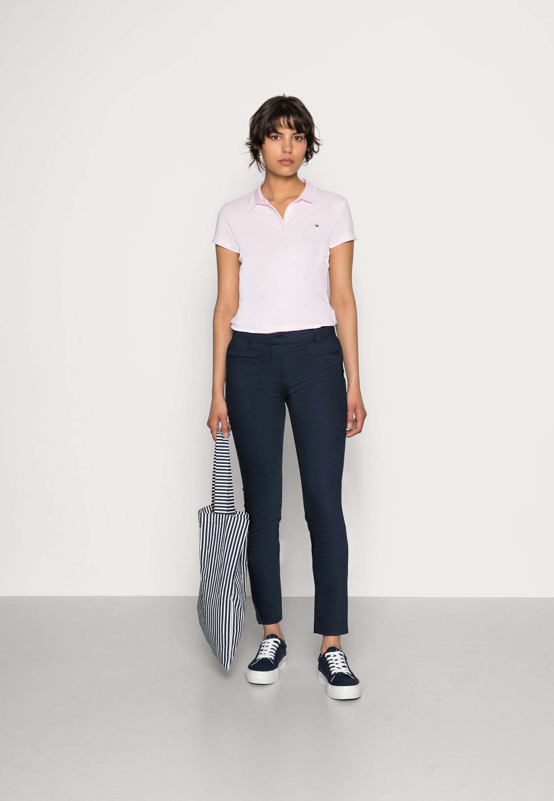 HERITAGE SLIM FIT PANTS - Trousers