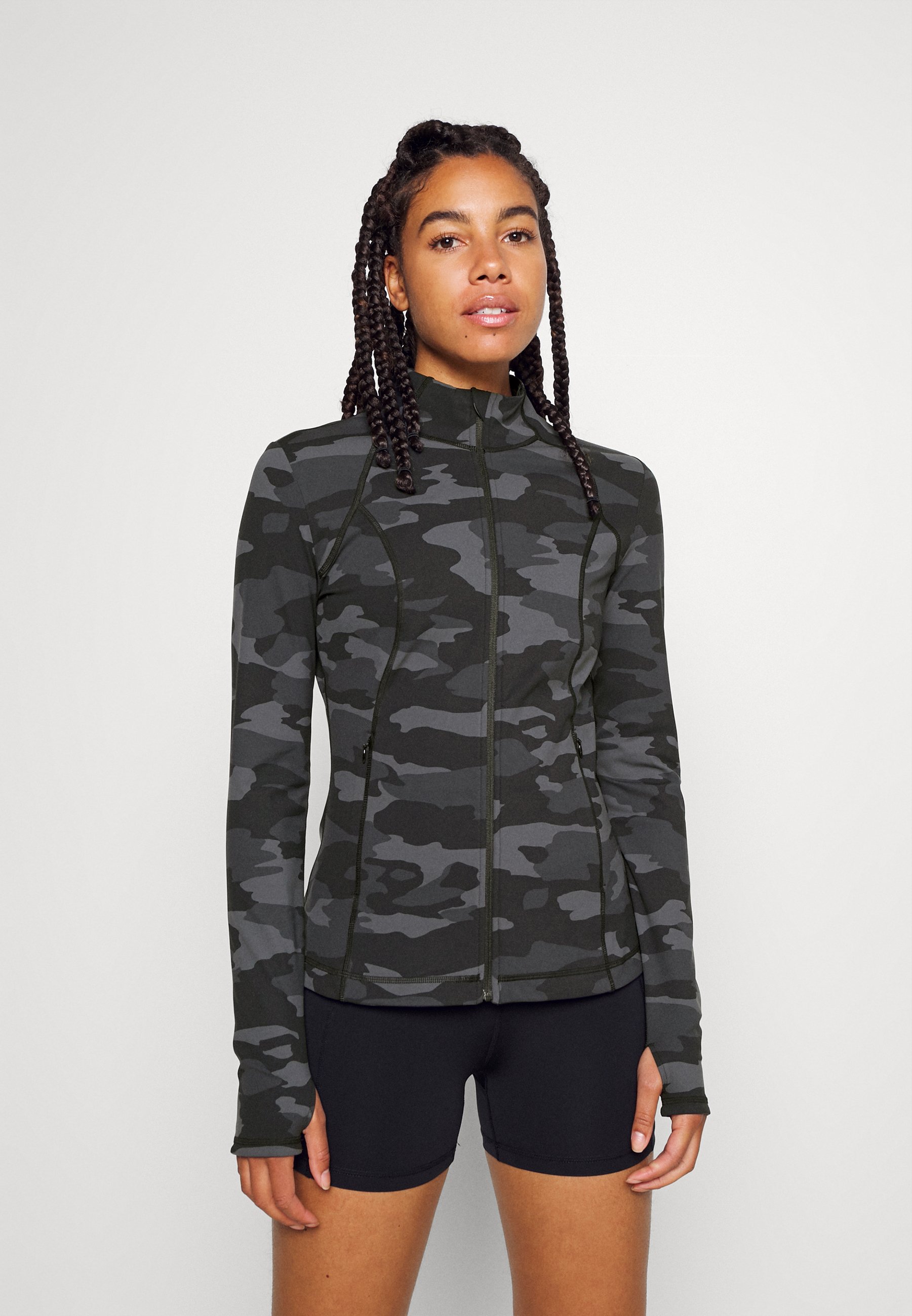 POWER WORKOUT ZIP THROUGH JACKET - Training jacket