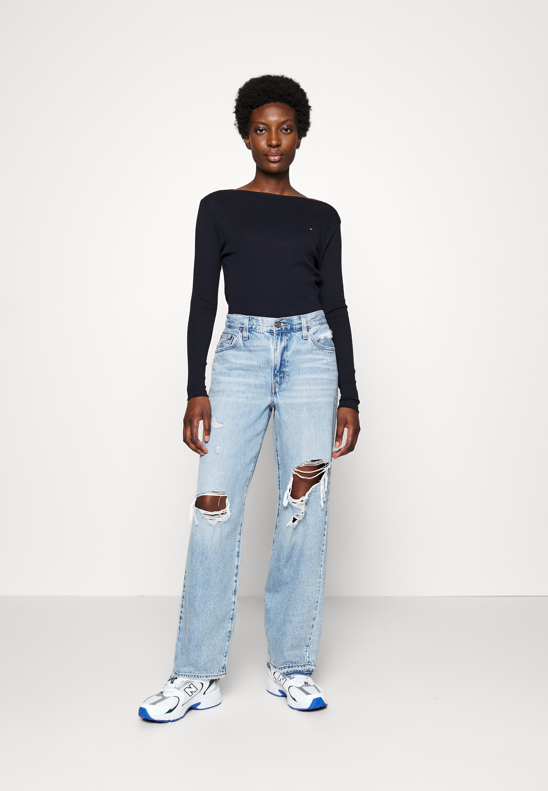 CODY SLASH-NK LS - Long sleeved top