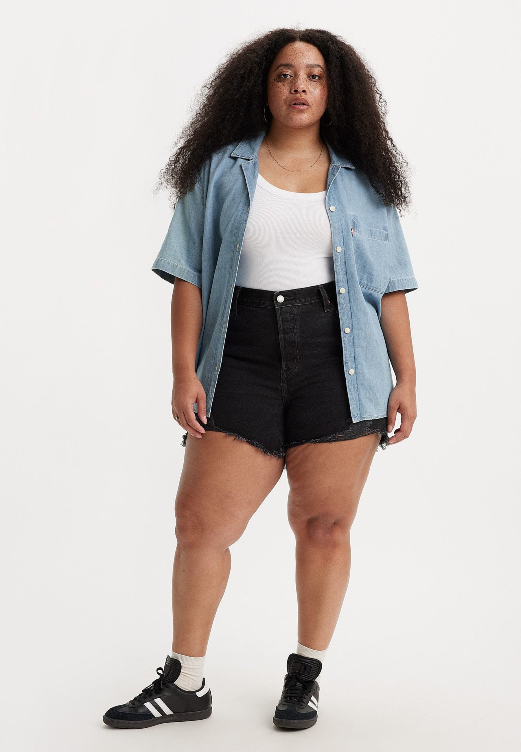 501® ORIGINAL - Denim shorts