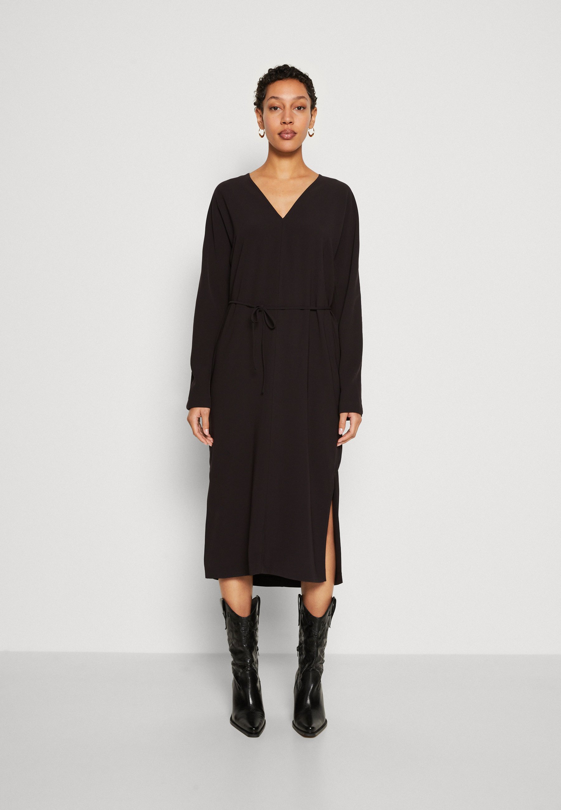 STRUCTURE V NECK DRESS - Day dress