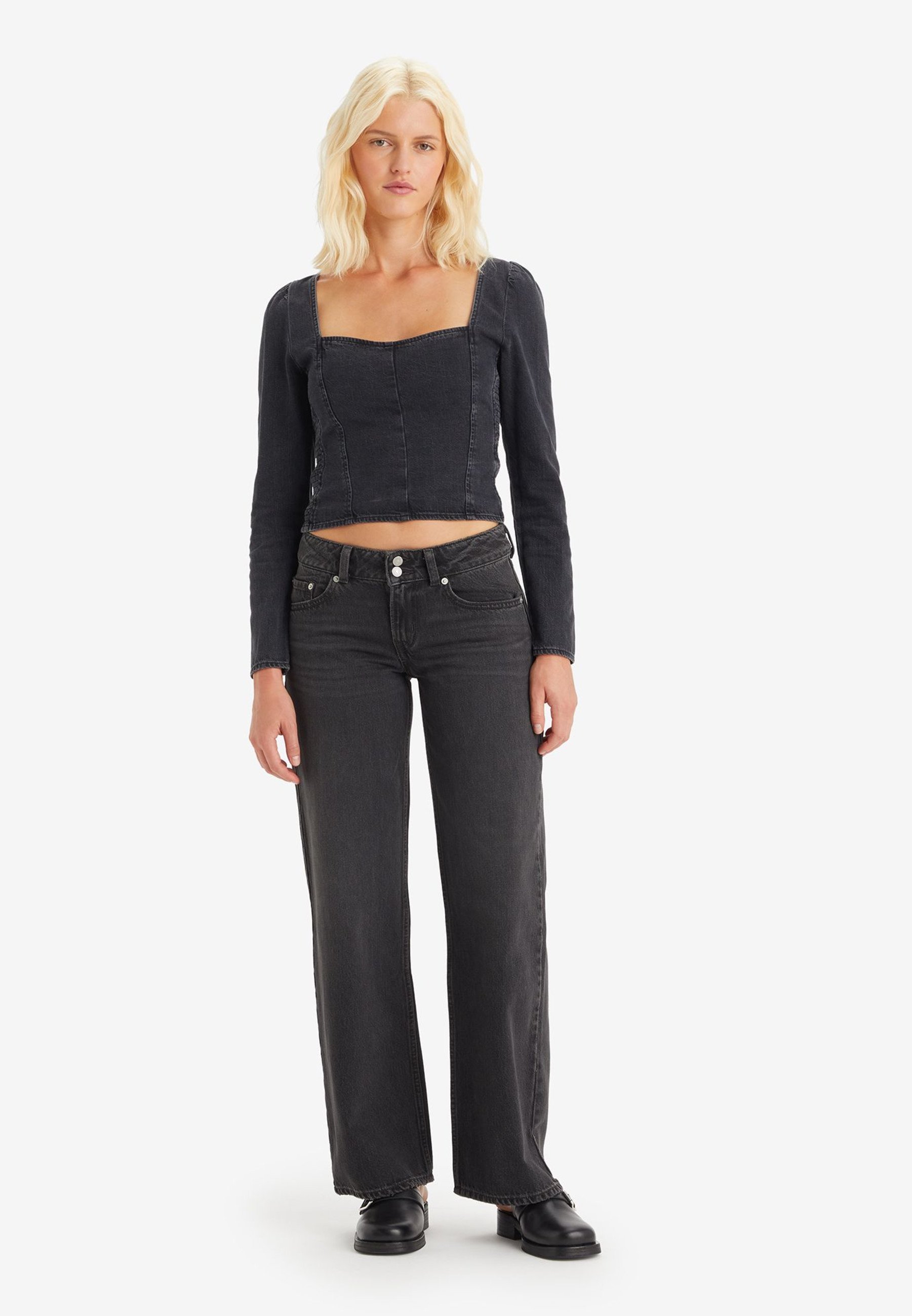SUPERLOW - Straight leg jeans