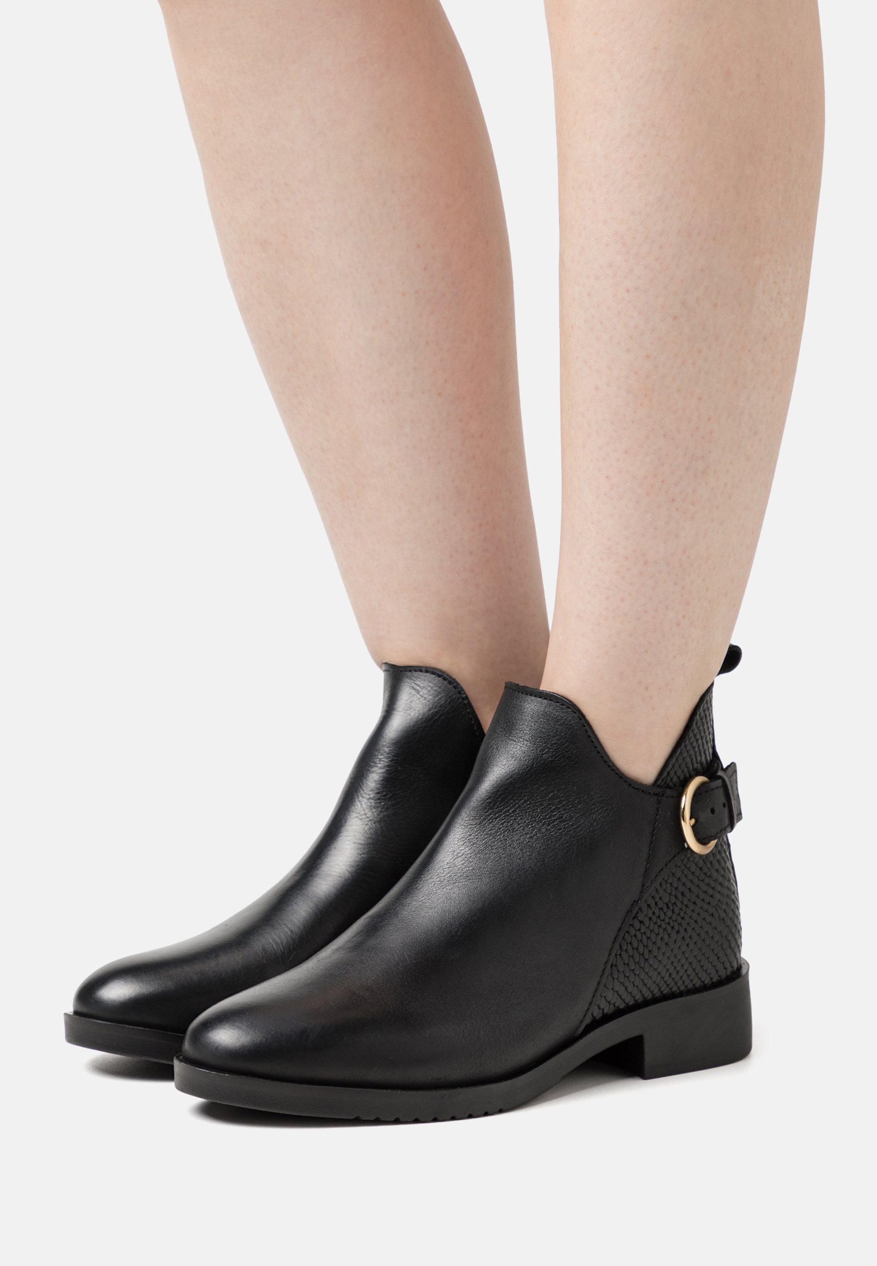 LEATHER - Ankle boots