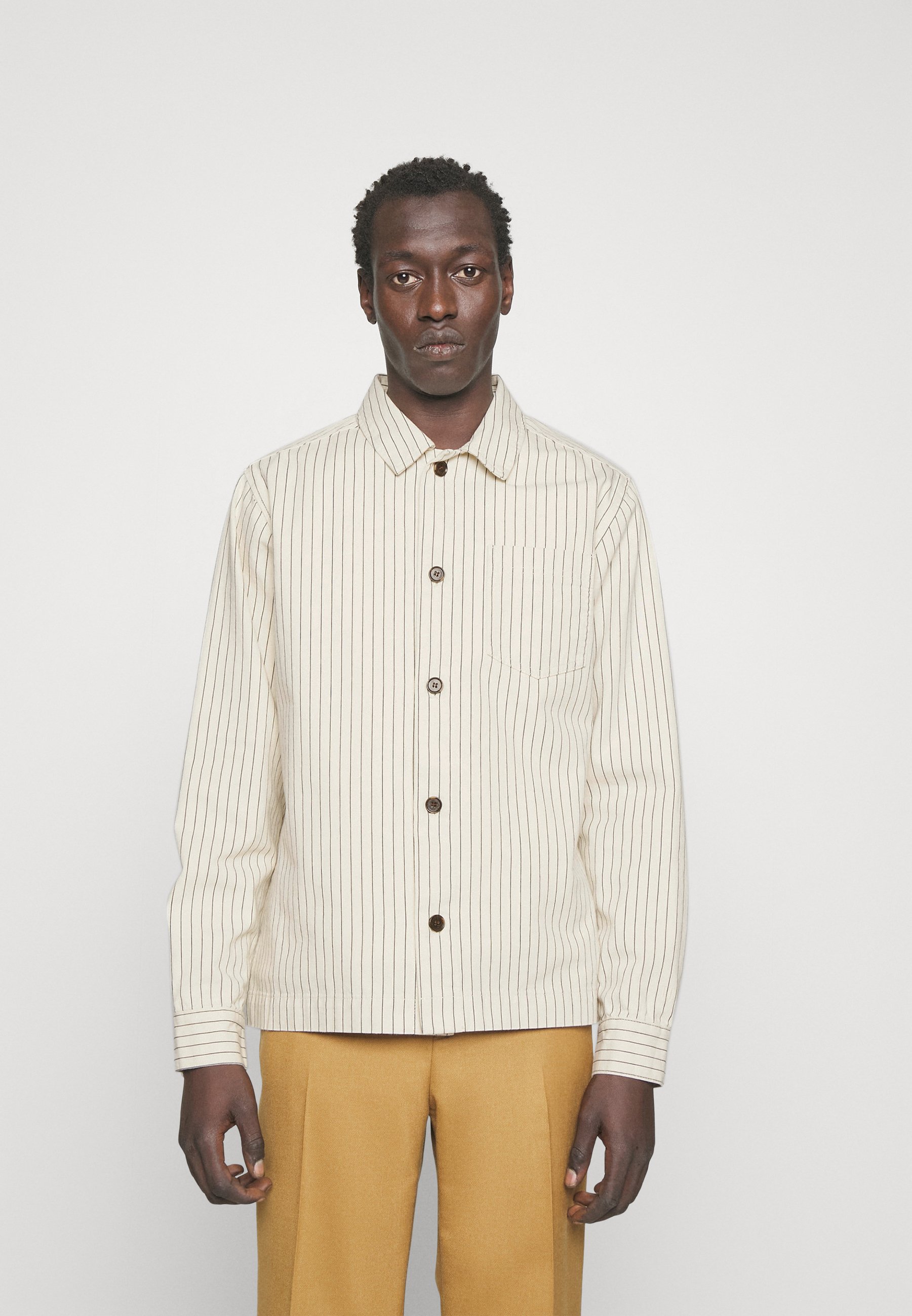 LAYTON STRIPE HYBRID SHIRT - Summer jacket