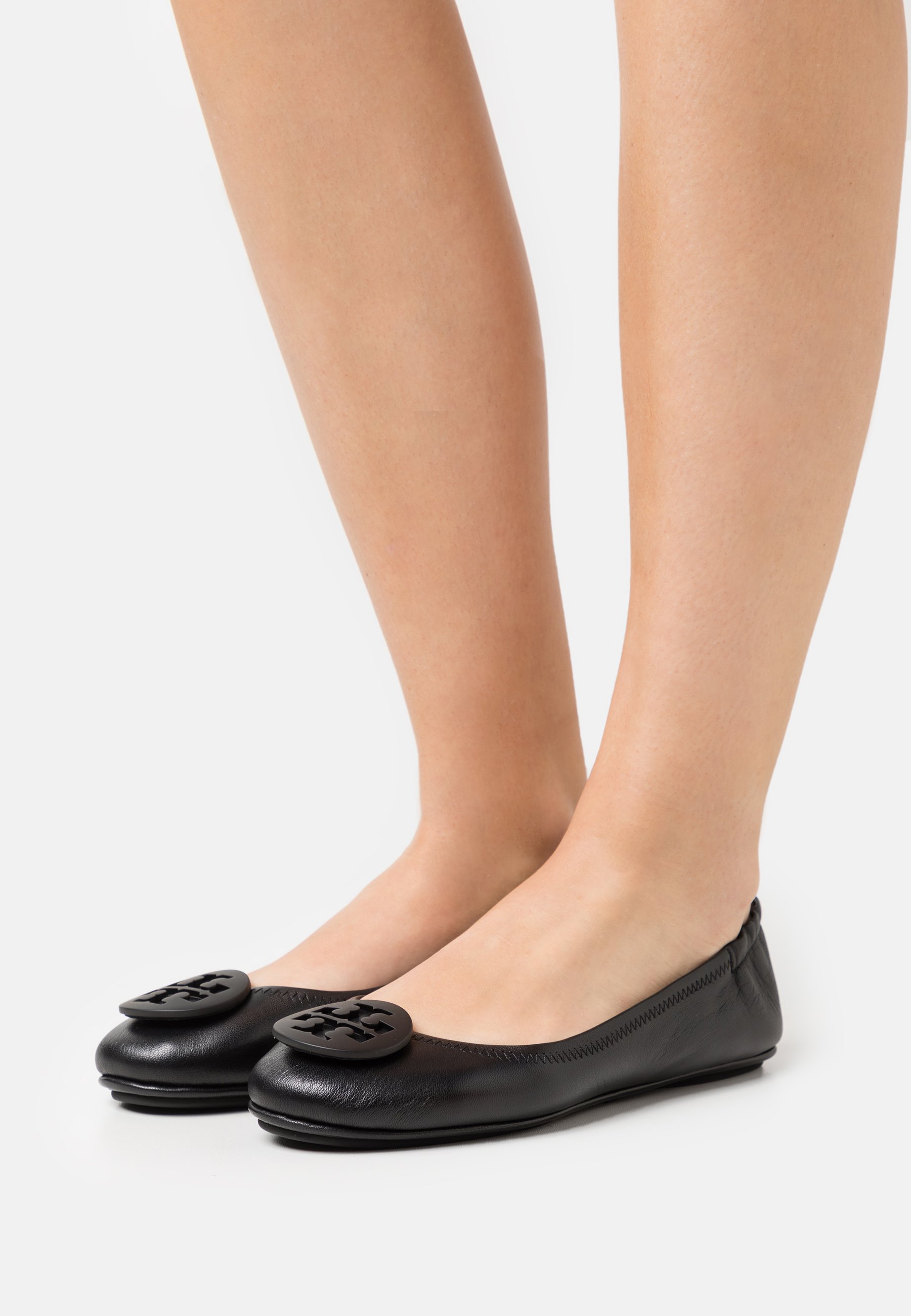 MINNIE POWDER COATED LOGO - Ballet pumps