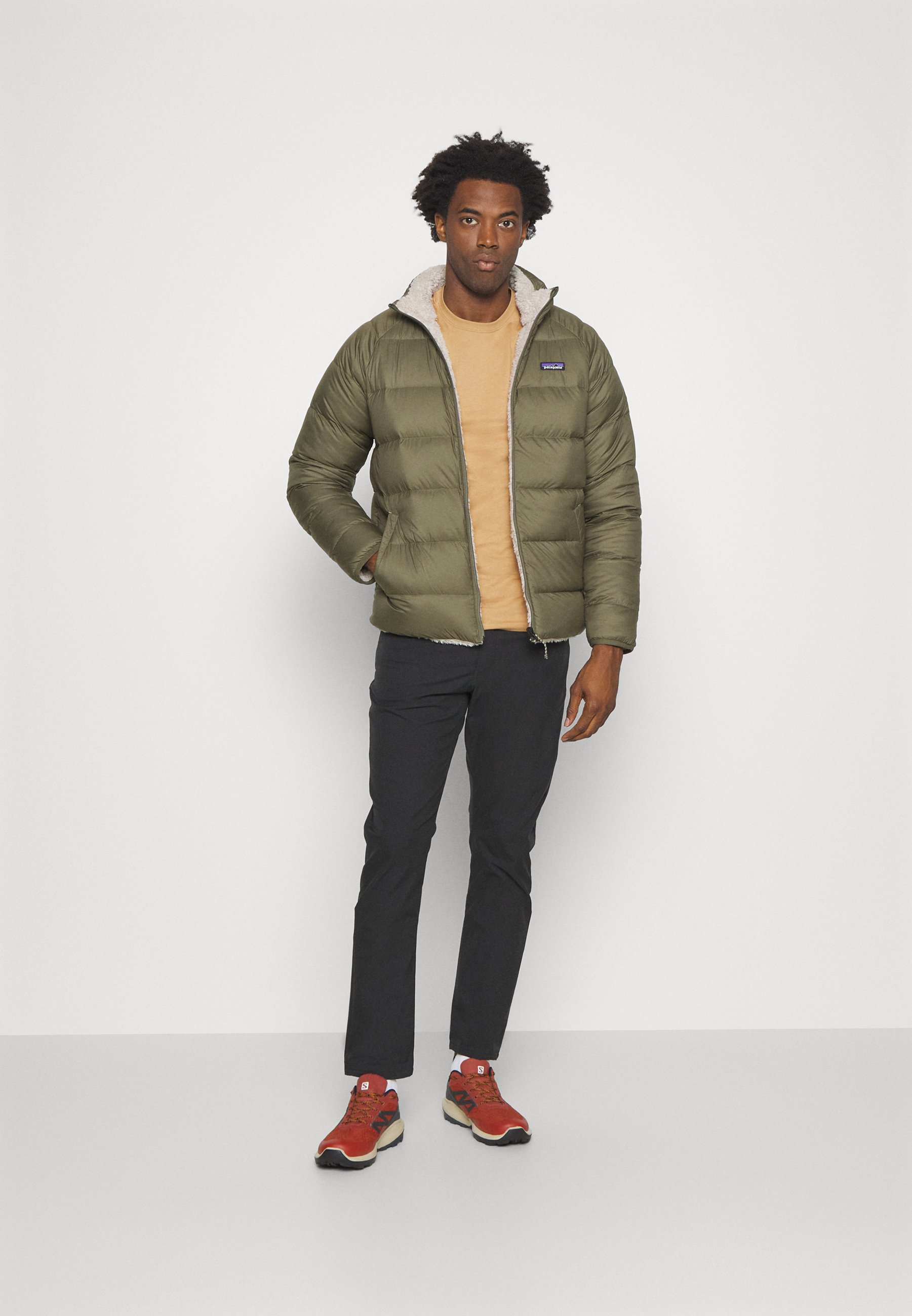 REVERSIBLE SILENT - Down jacket