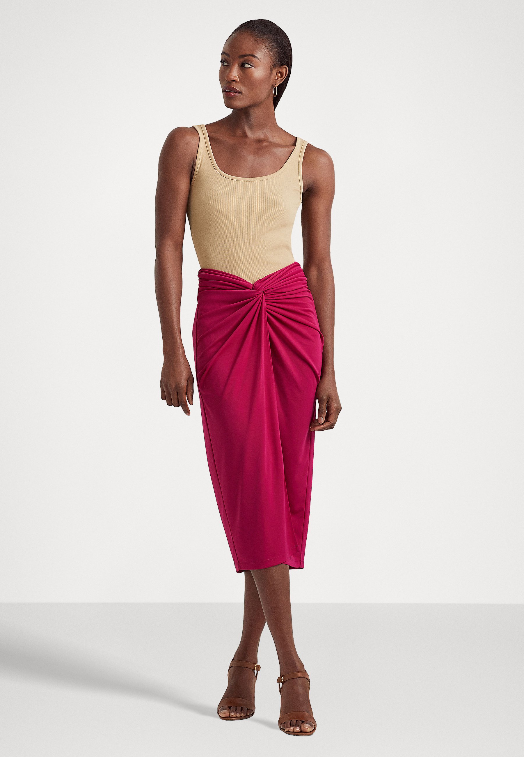 ARIELDA MID PENCIL - Pencil skirt